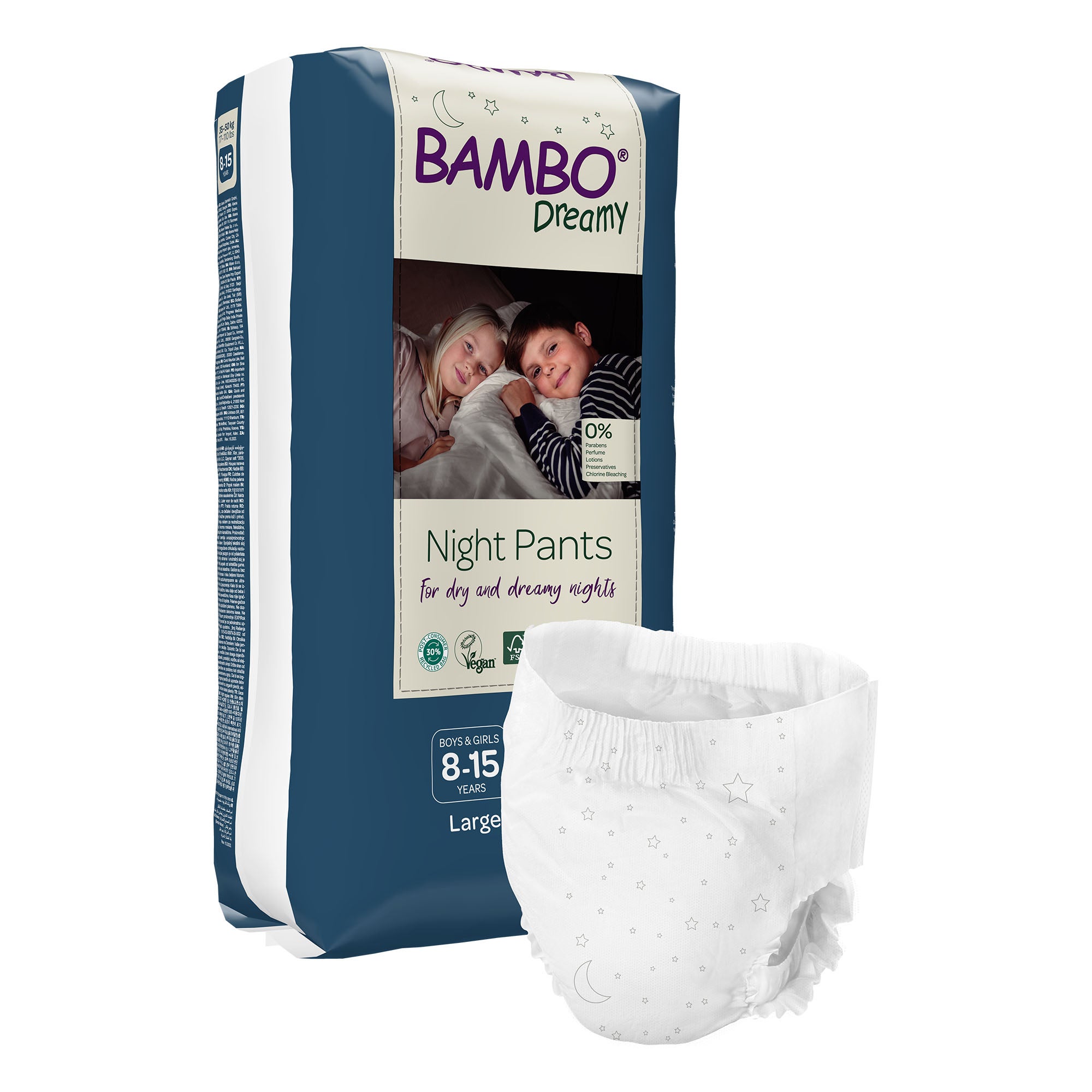 Abena North America - 1000024825 Bambo Nature Dreamy Night Pants