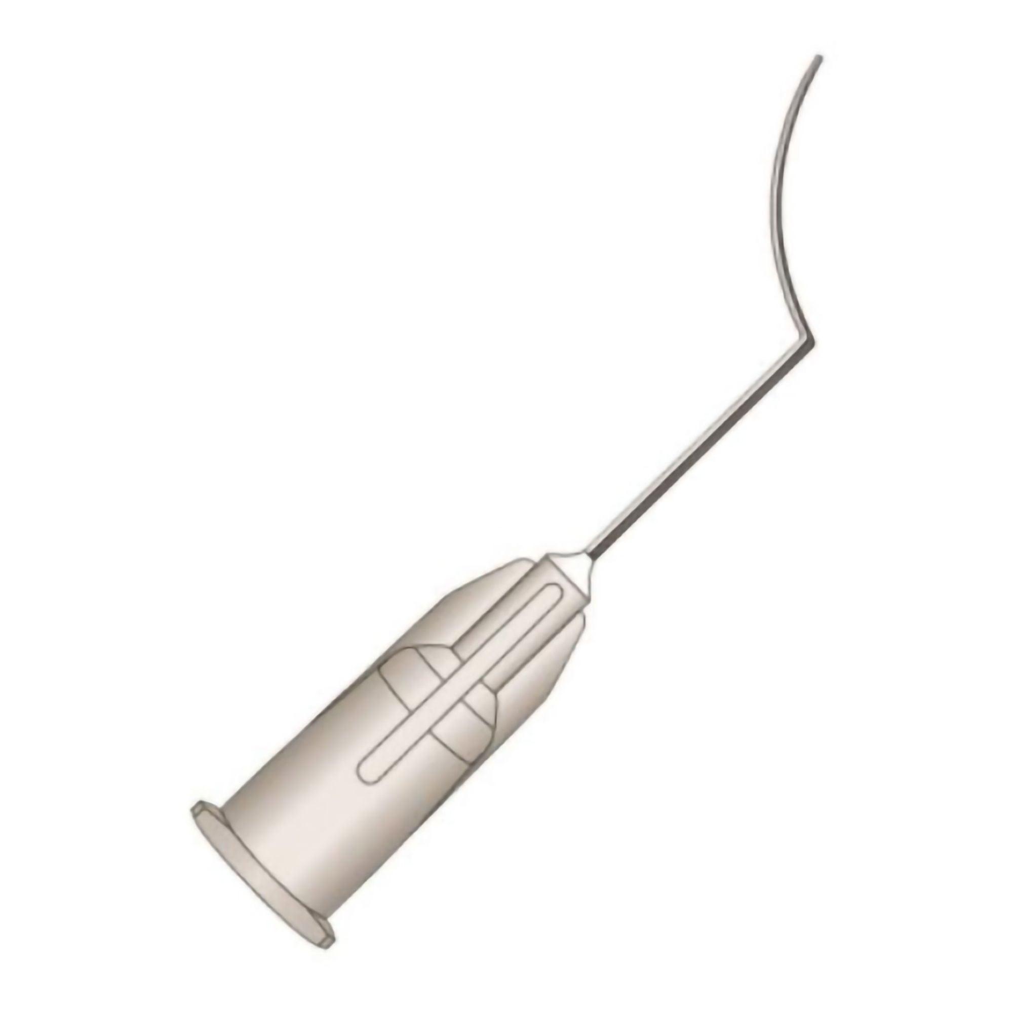 Innovia Medical - 113-27F-12 Nucleus Hydrodissection Cannula Eagle Labs® 27 Gauge 1 Inch Length Formed Flattened Tip