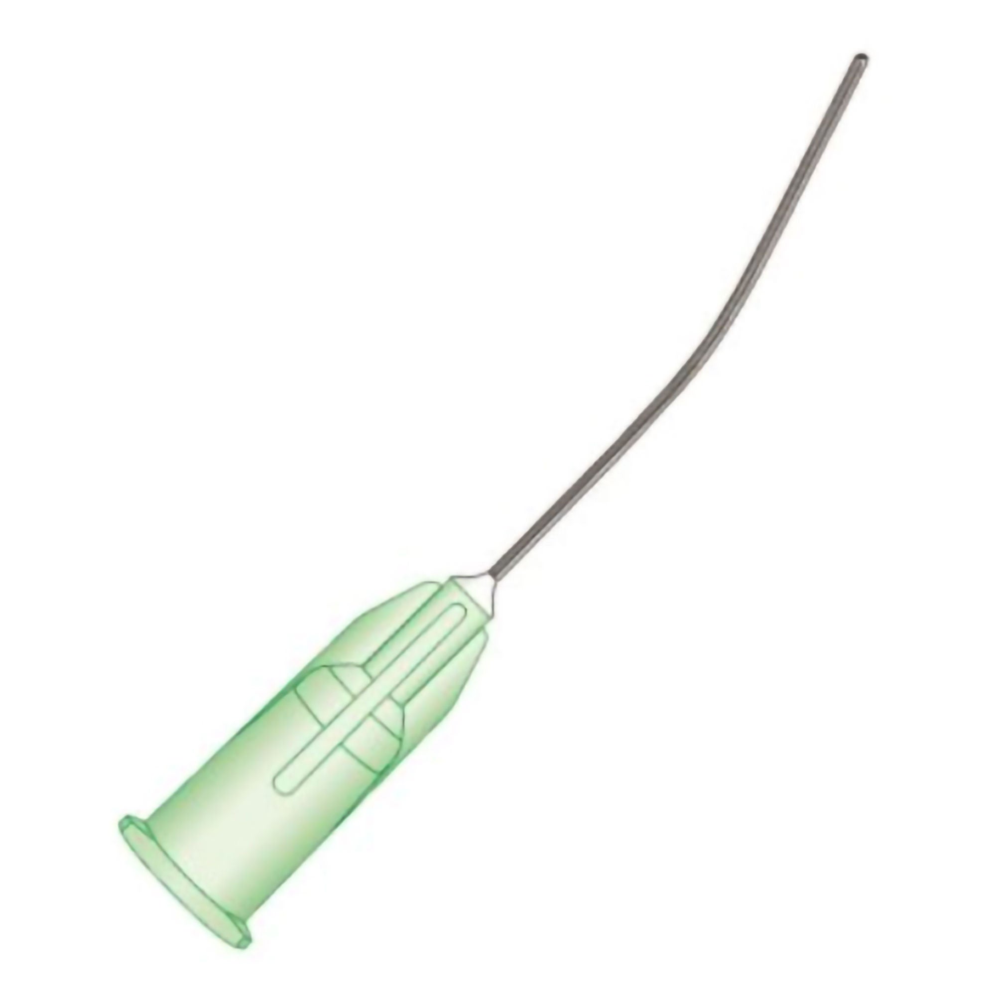 Innovia Medical - 160-21 Lacrimal Cannula Eagle Labs® 21 Gauge 1-1/2 Inch Length Curved, Open End Tip
