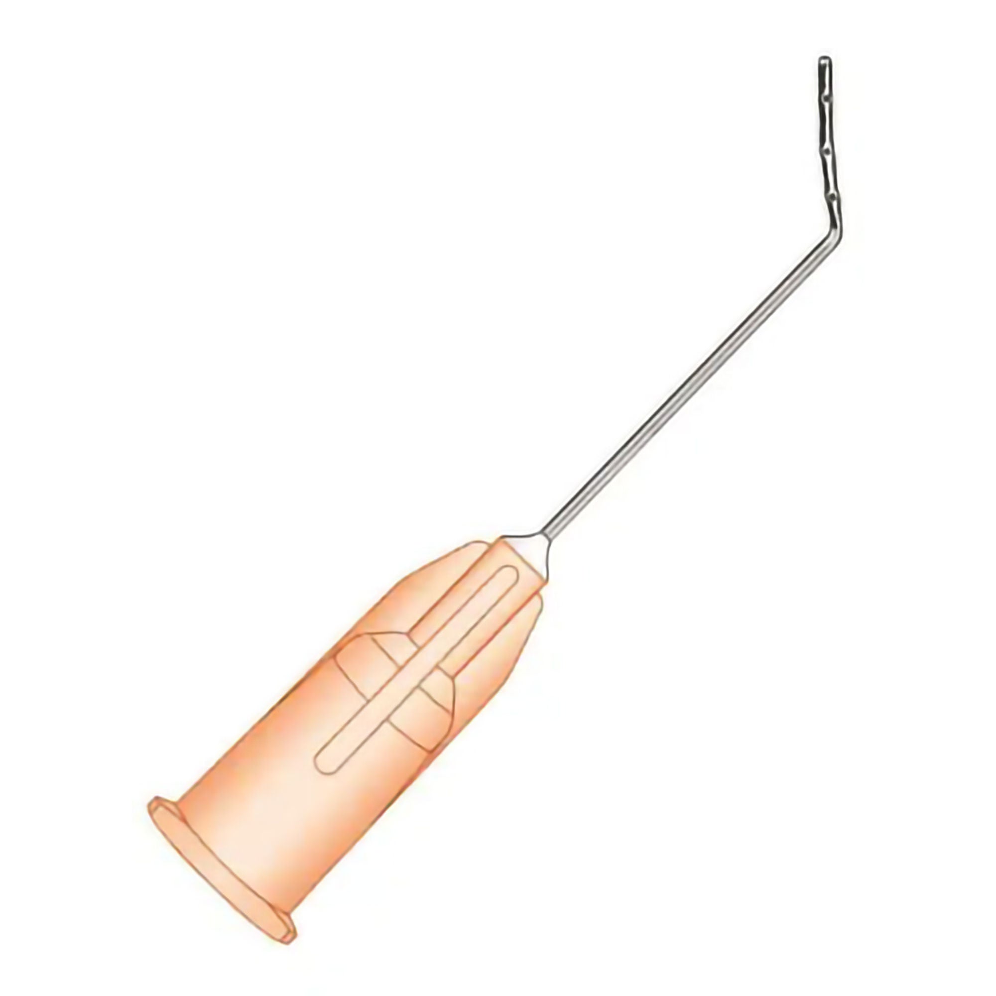Innovia Medical - 603-25 Lasik Irrigating Cannula Eagle Labs® 25 Gauge 1 Inch Length Angled Tip with 3 Ports