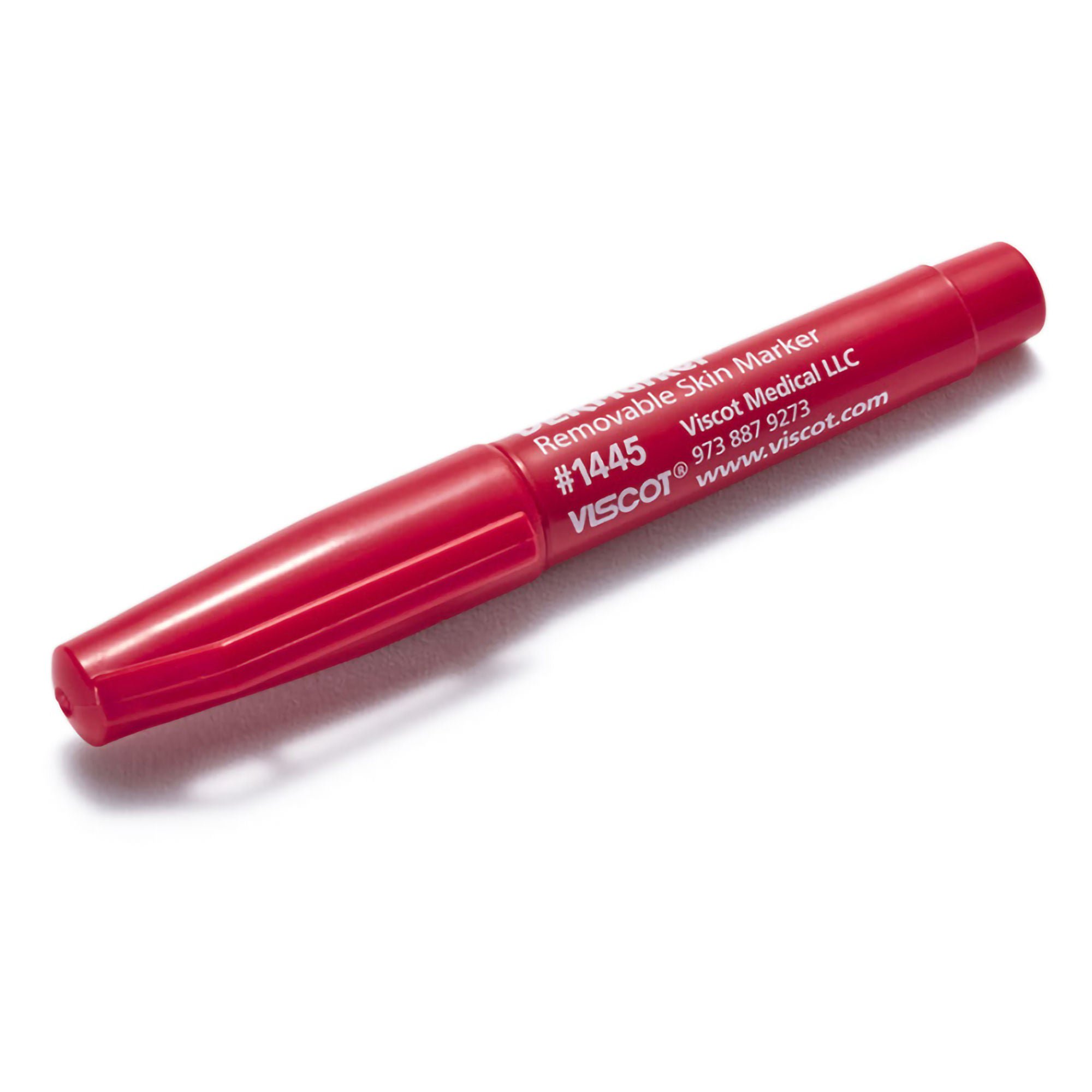 Viscot Industries - 1445-500 Skin Marker EZ Removable Ink® Red Ink NonSterile Mini Regular Tip