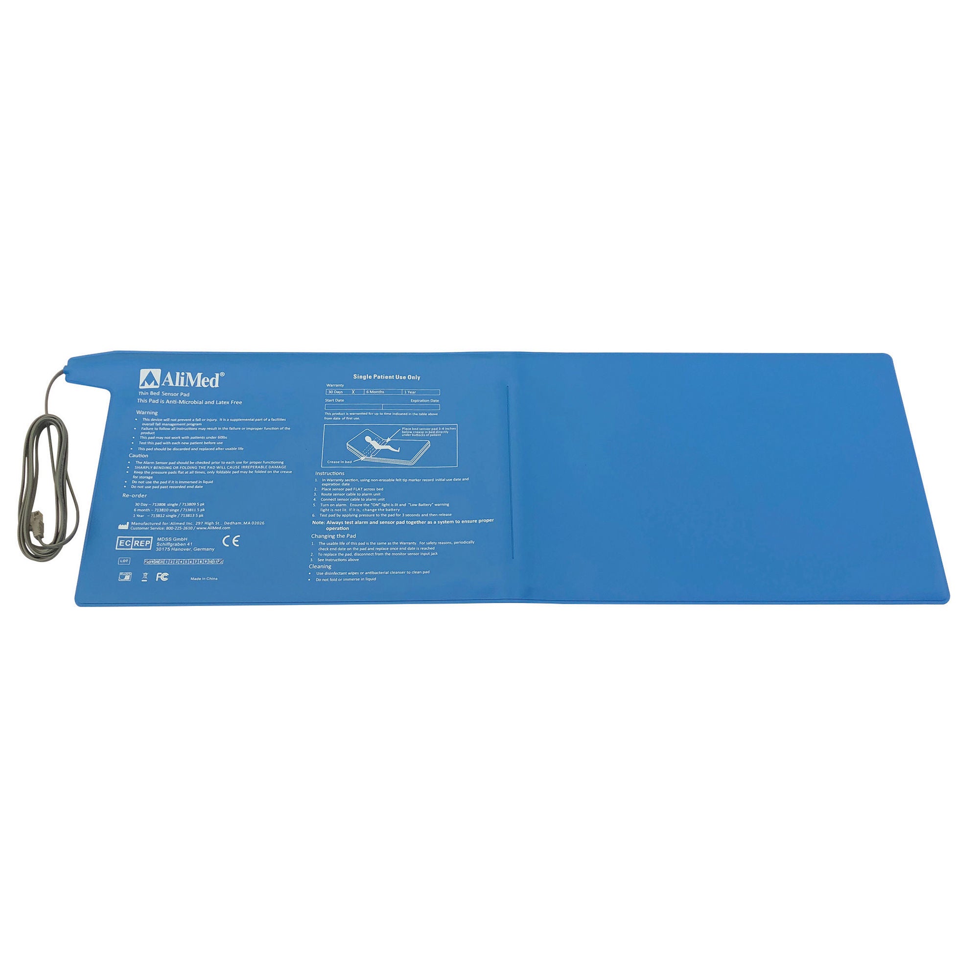 Alimed - 2970009439 Chair Sensor Pad AliMed® 10 X 30 Inch