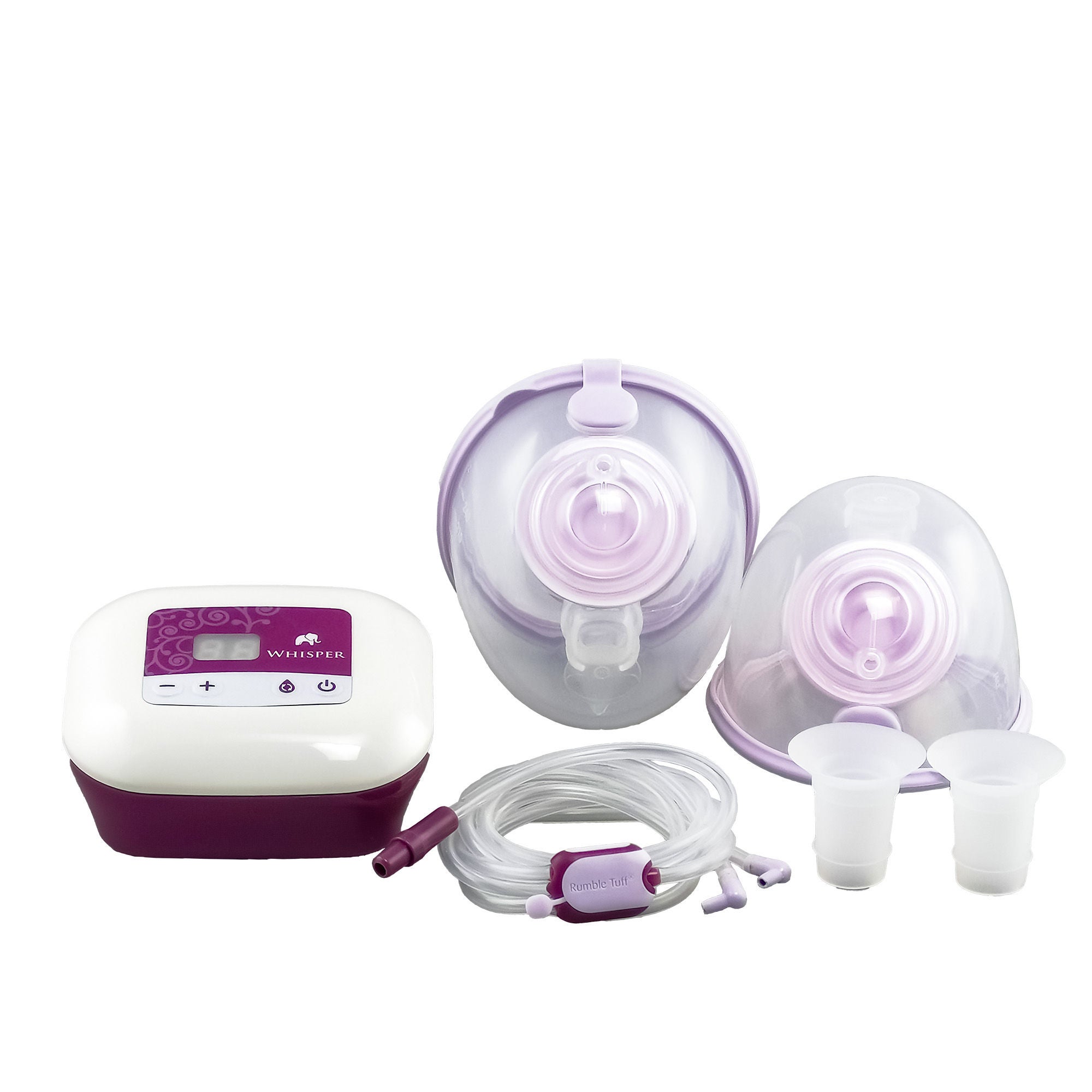 A Cute Baby Inc - 208DU2-C Double Electric Breast Pump with Go Cups Hands-Free Collection Cups Rumble Tuff® Whisper-C
