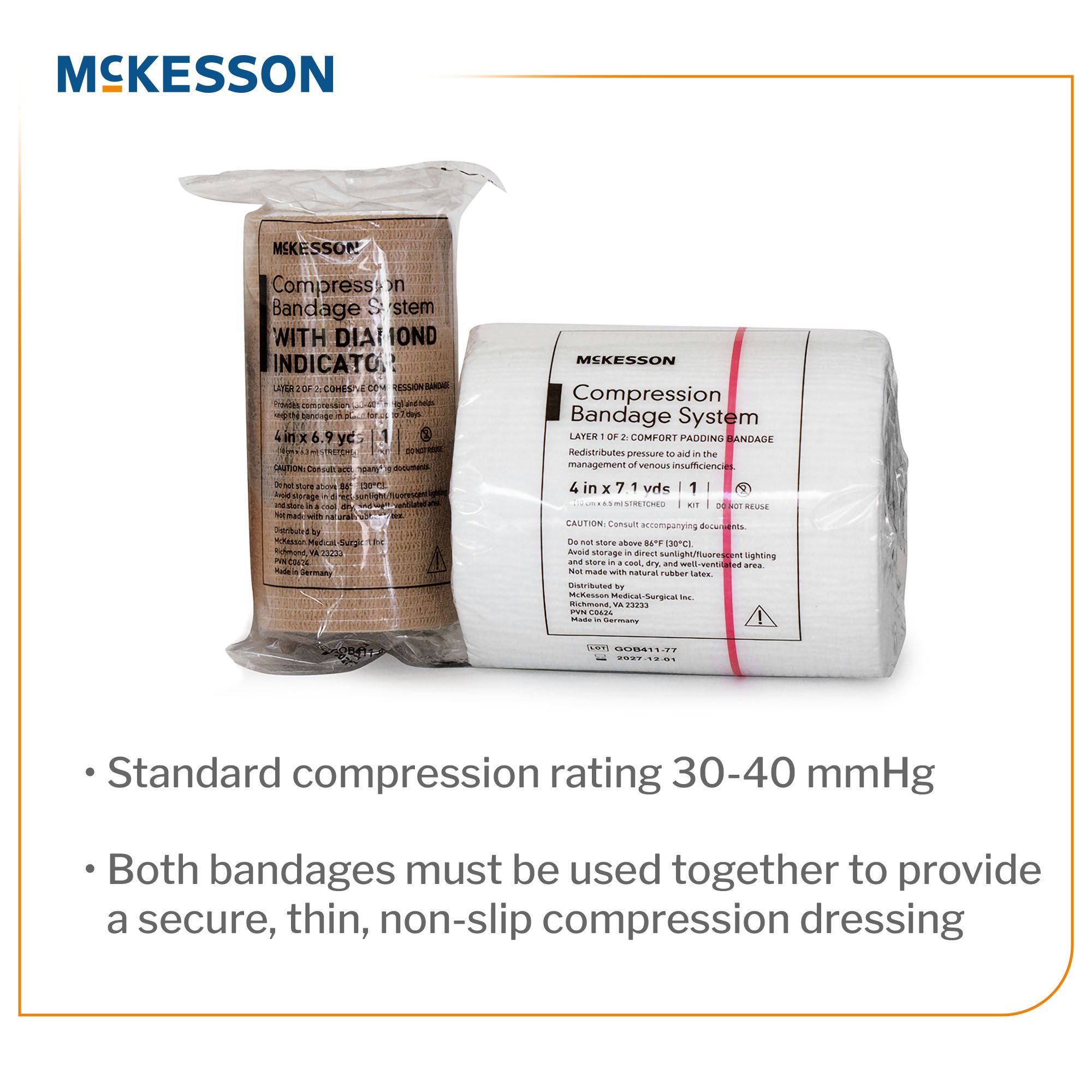 McKesson Brand - 2006 McKesson Two-Layer Compression Bandage System