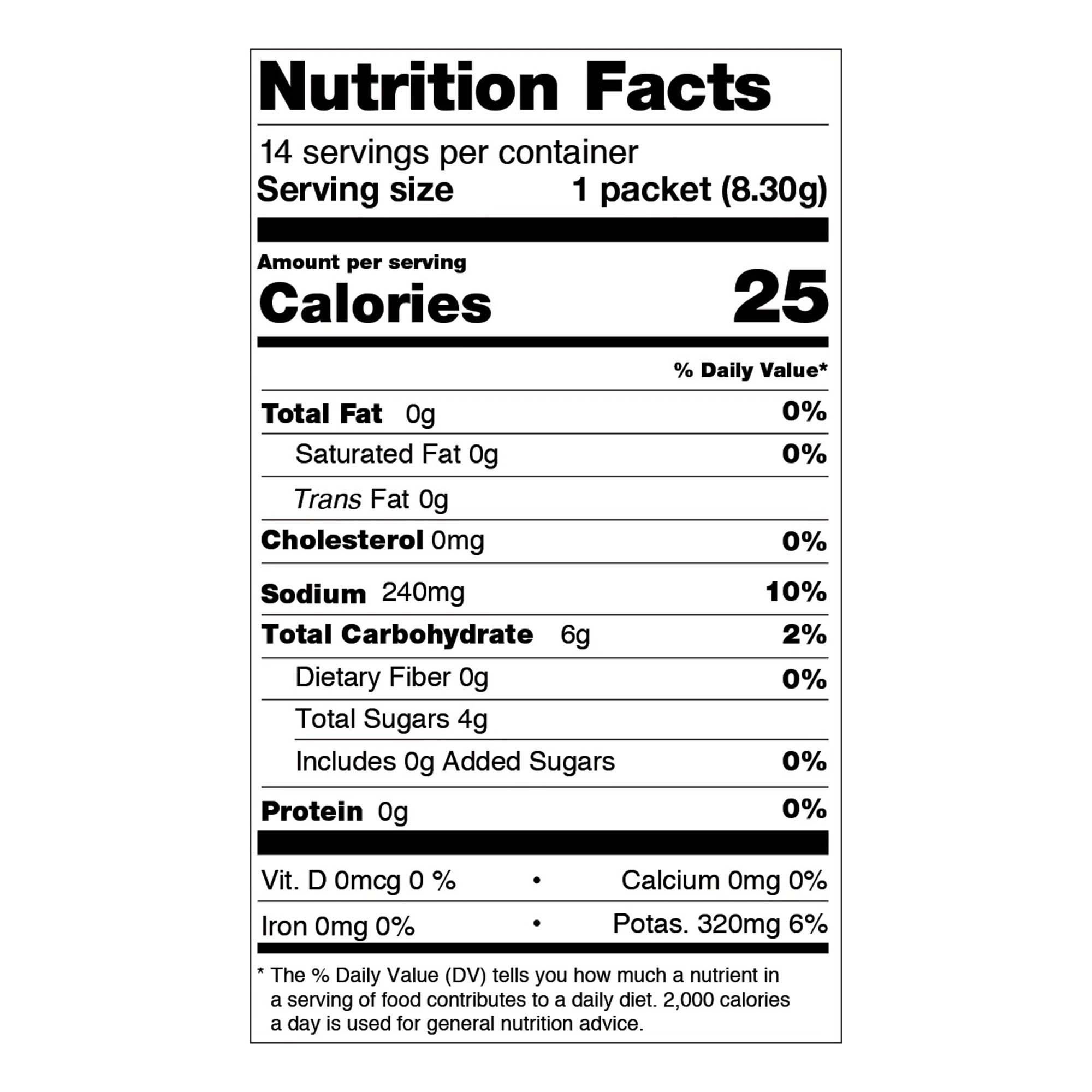 Cure Hydration HM1006 - Cure Electrolyte Drink Mix made with Coconut Water, Lime, 7.7-gram Packets - 14/Pack, 168/Case