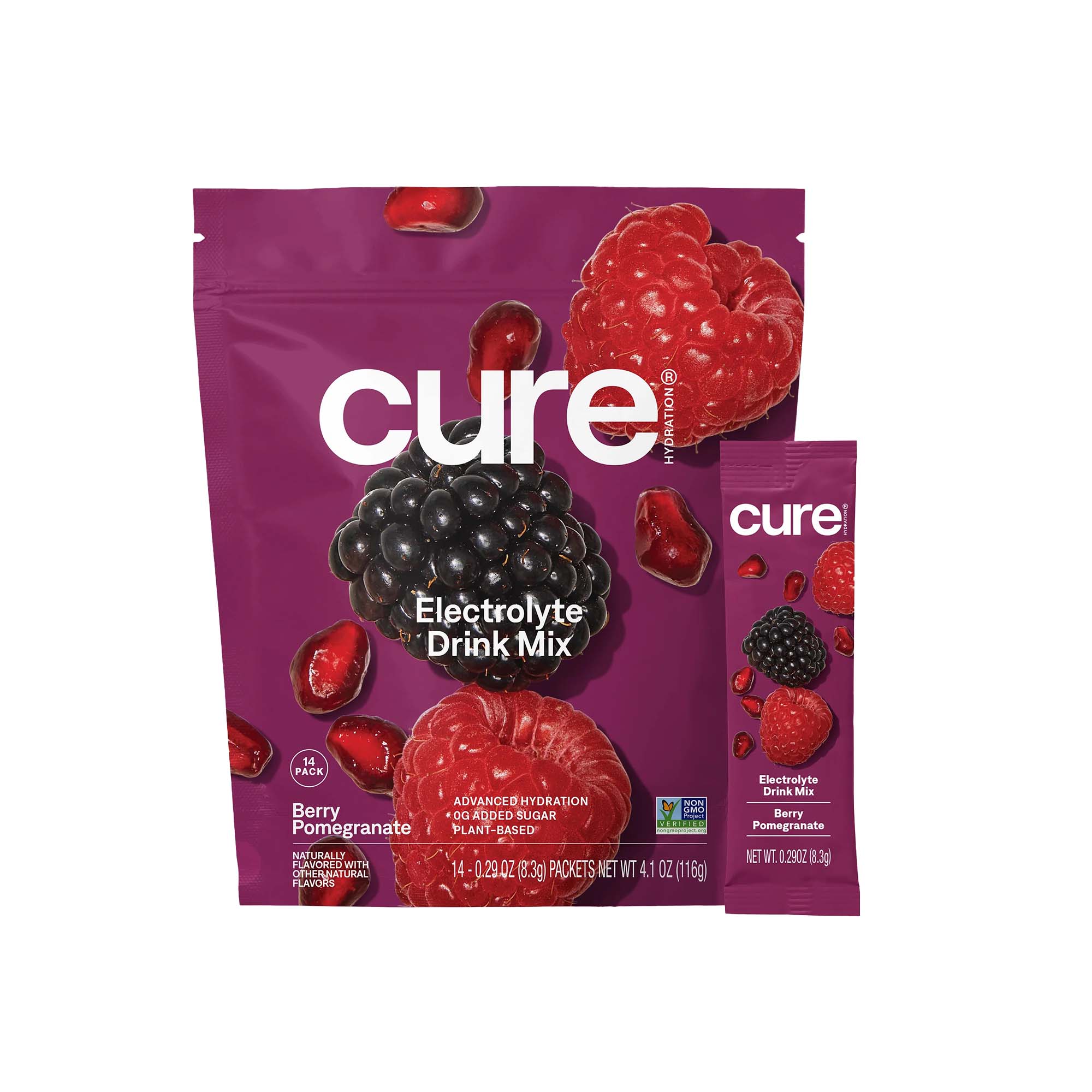 Cure Hydration - HM1002 Cure Electrolyte Drink Mix made with Coconut Water