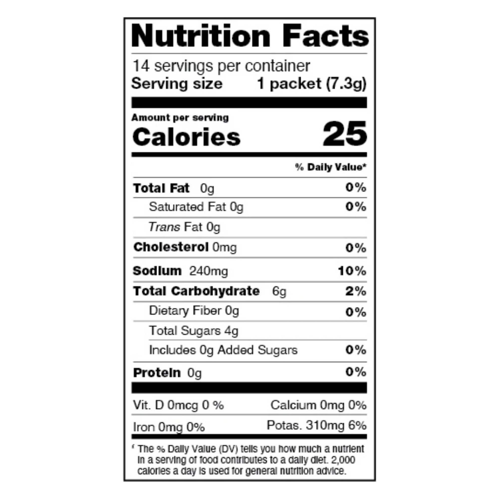 Cure Hydration HM1001 - Cure Electrolyte Drink Mix made with Coconut Water, Lemonade, 7.7-gram Packets - 14/Pack, 168/Case