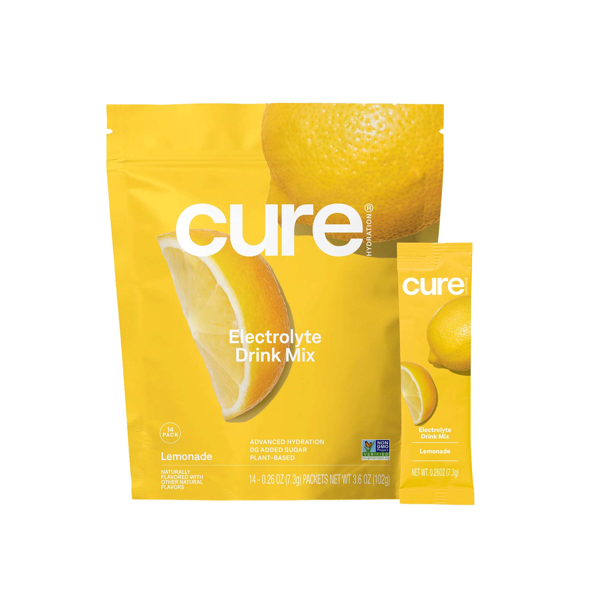 Cure Hydration - HM1001 Cure Electrolyte Drink Mix made with Coconut Water
