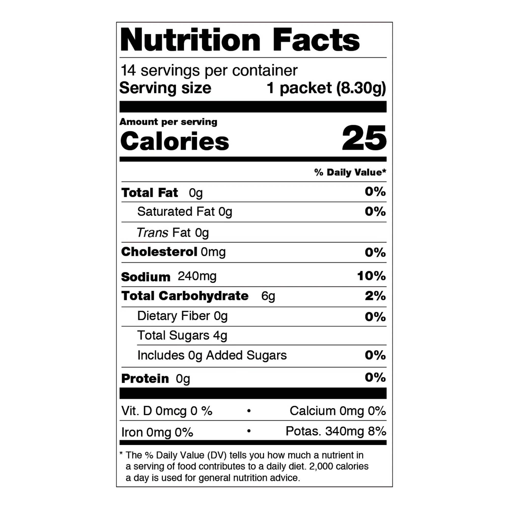 Cure Hydration HM1003 - Cure Electrolyte Drink Mix, Ginger Turmeric, 7.7-gram Packets - 14/Pack, 168/Case