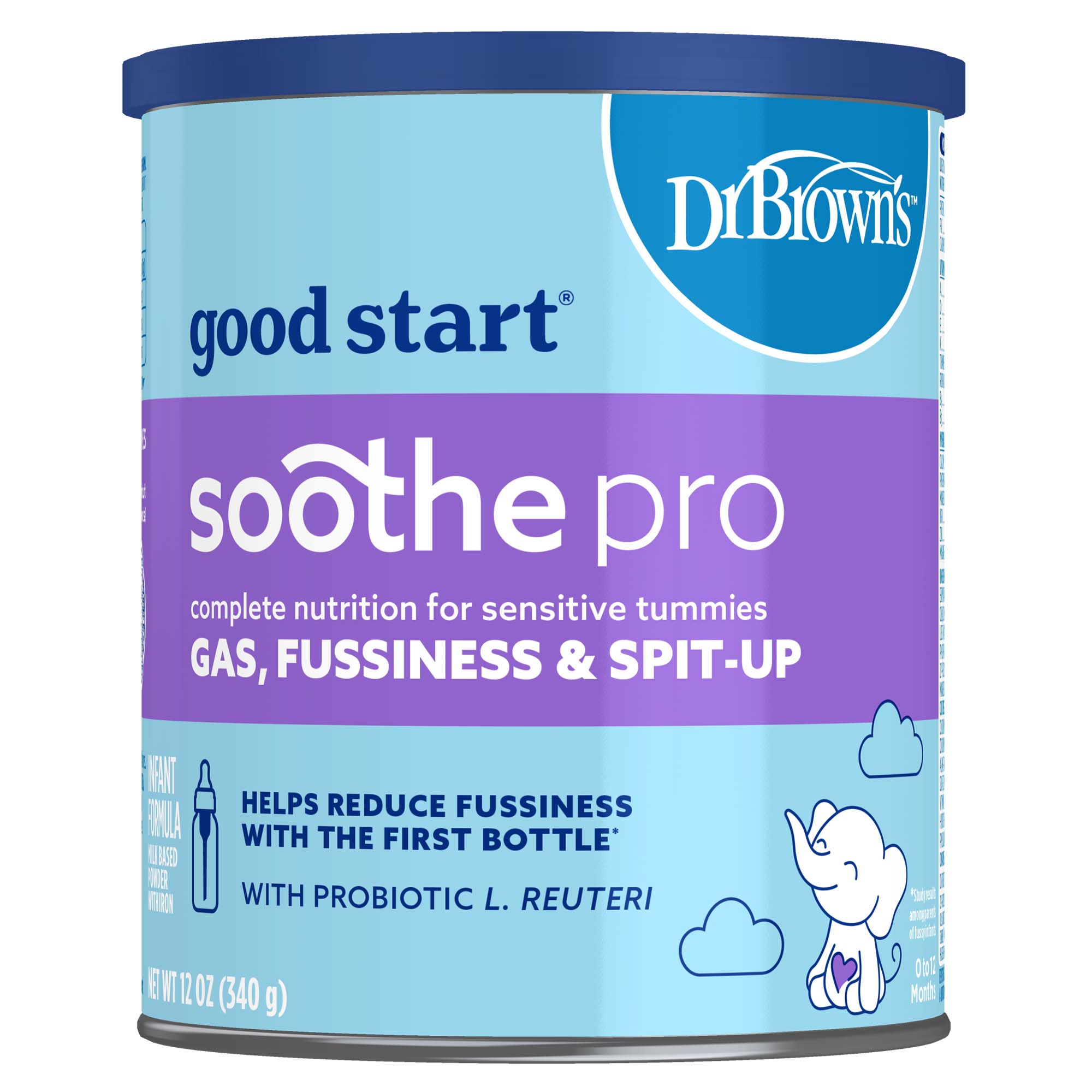 Perrigo Direct Inc - LPB50011 Infant Formula Dr. Brown's™ good start® soothe pro Unflavored 12 oz. Can Powder