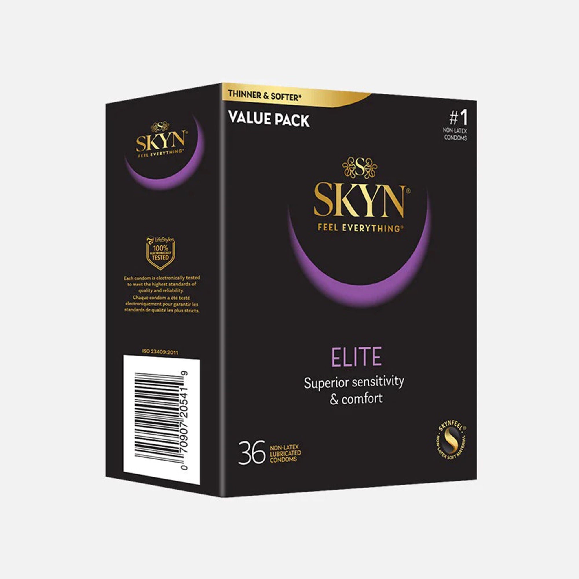 Sxwell USA - 210234 LifeStyles Skyn® Elite Nonlatex Lubricated Condoms