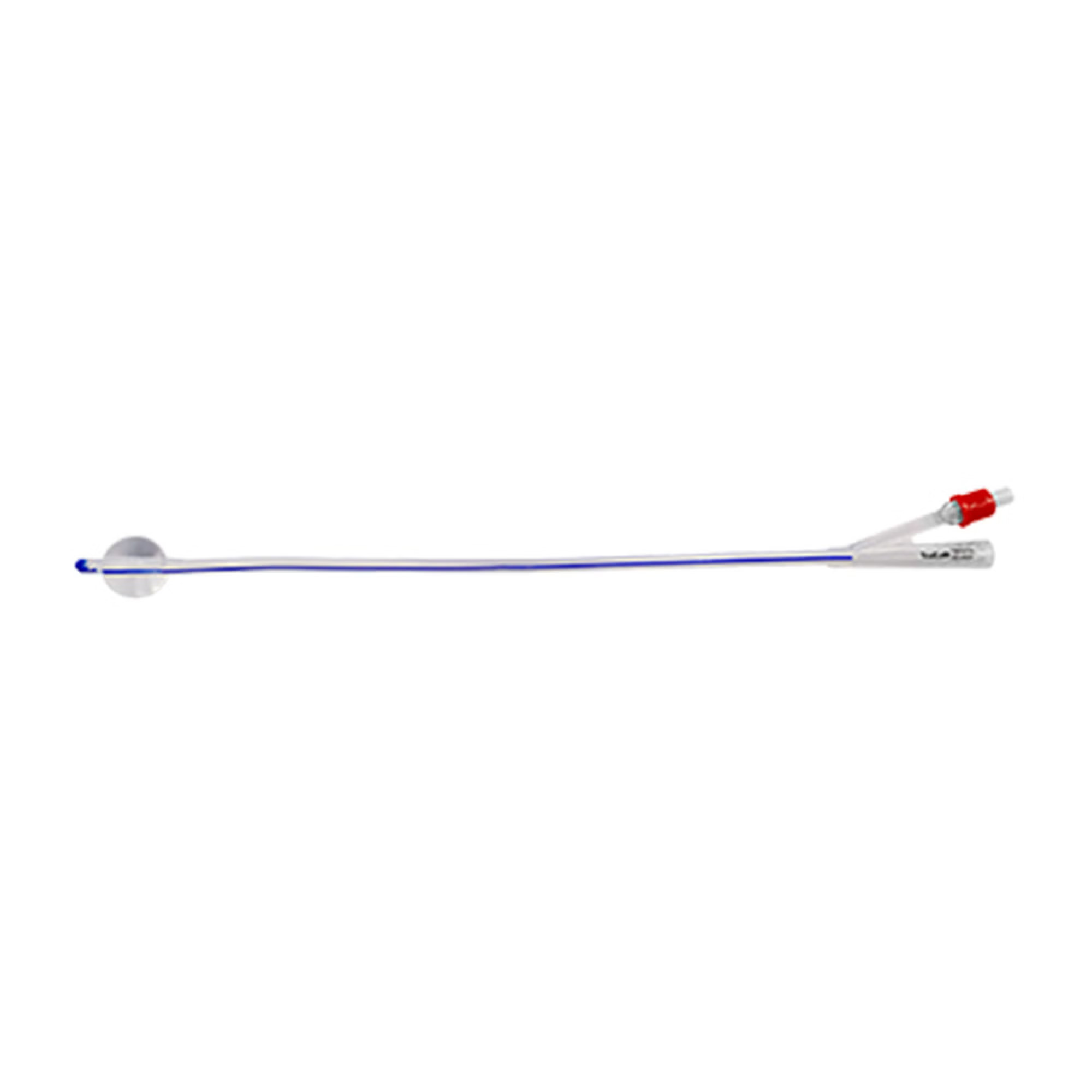 HR Healthcare - SS1810 Foley Catheter TruCath® 2-Way Standard Tip 10 mL Balloon 18 Fr. Silicone