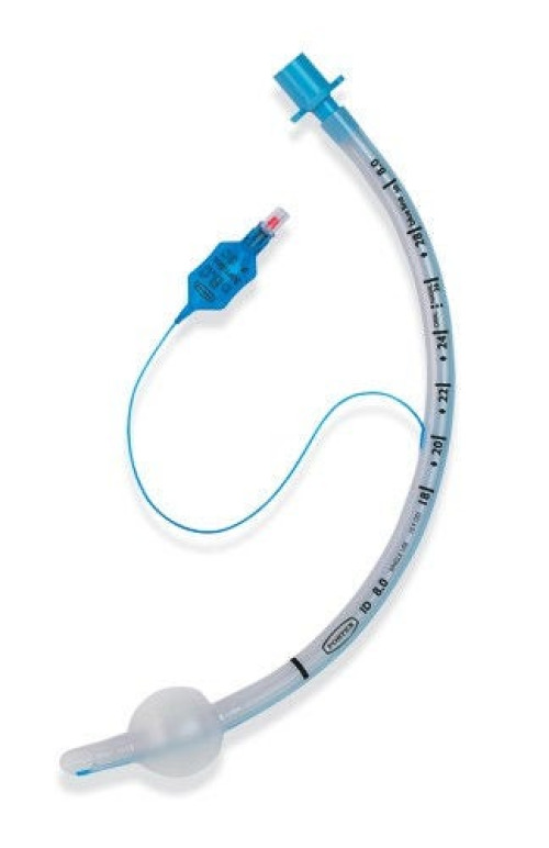 ICU Medical FKA Smiths Medical - 100-166-065 Cuffed Endotracheal Tube Portex® 300 mm Length Curved 6.5 mm ID Adult Murphy Eye