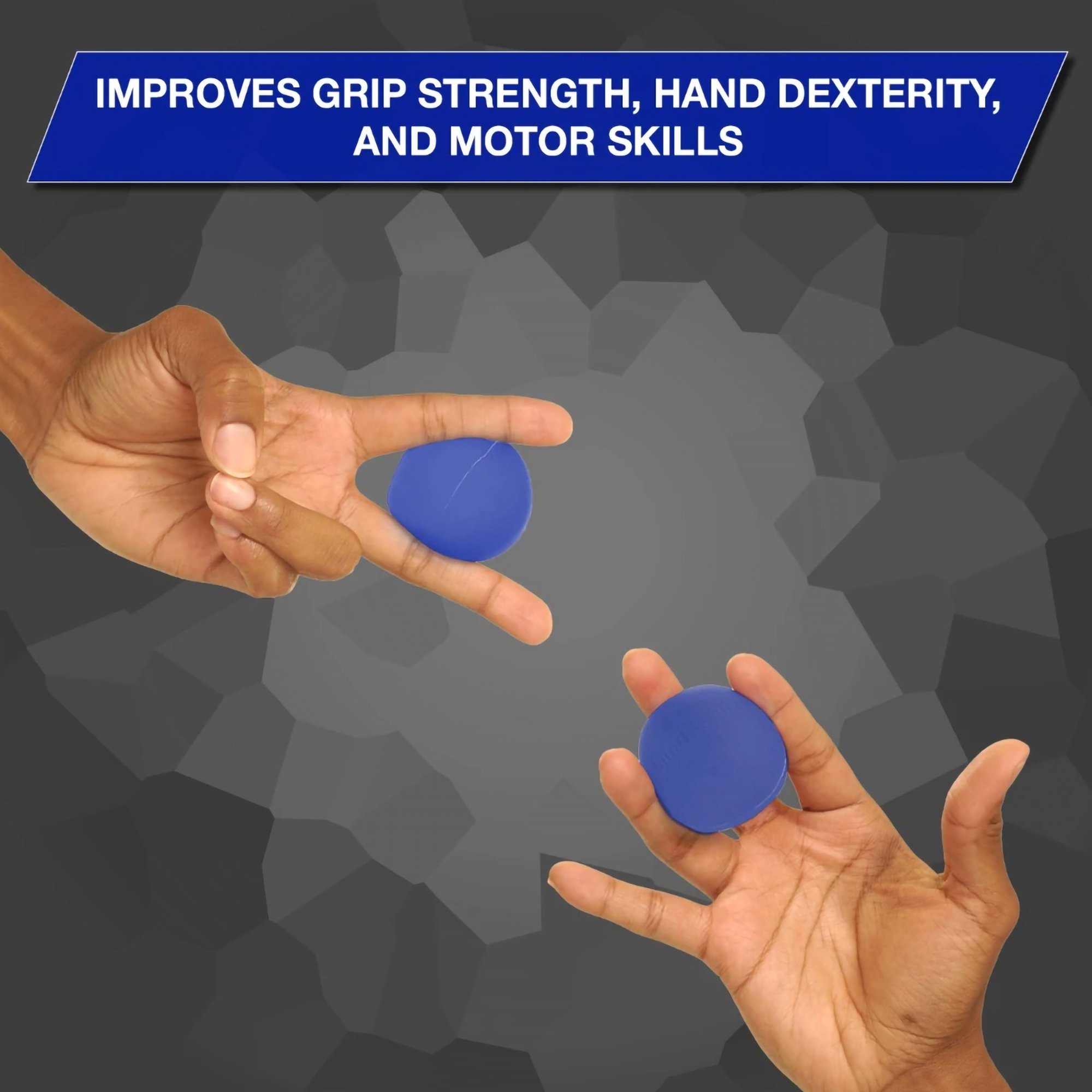 Performance Health 081033042 - TheraBand Hand Exerciser, Regular Size, Heavy Resistance - 1/Each