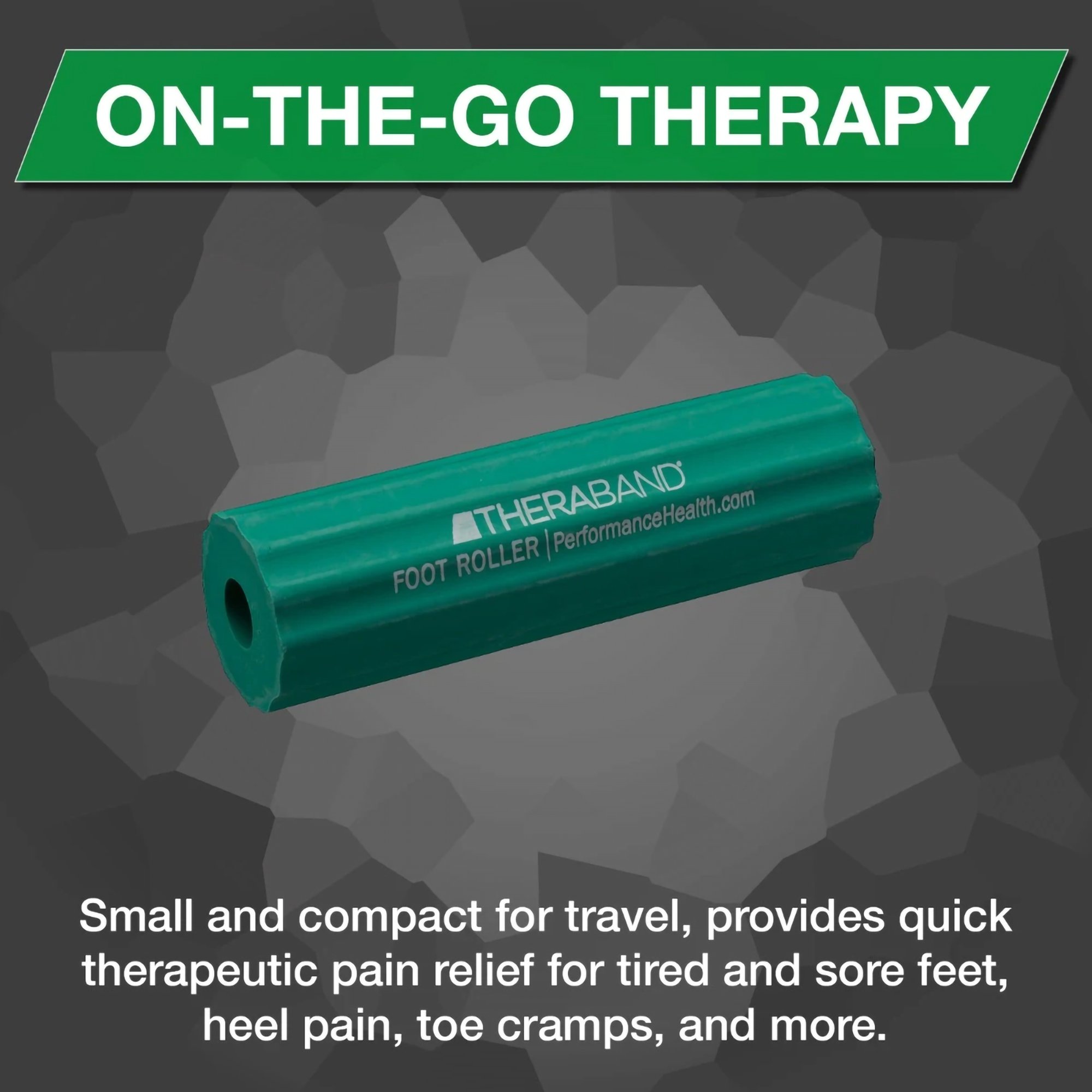Performance Health 081510452 - Thera-Band® Foot Massager, Green, 1-1/2 Inch Diameter, 5-Inch-Long - 1/Each
