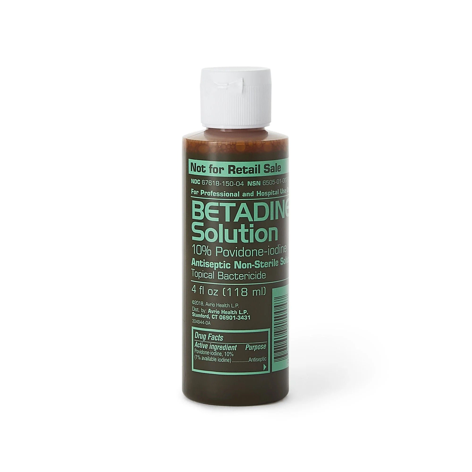 Emerson Healthcare - BSOL04 Betadine® 10% Povidone-Iodine First Aid Antiseptic Solution