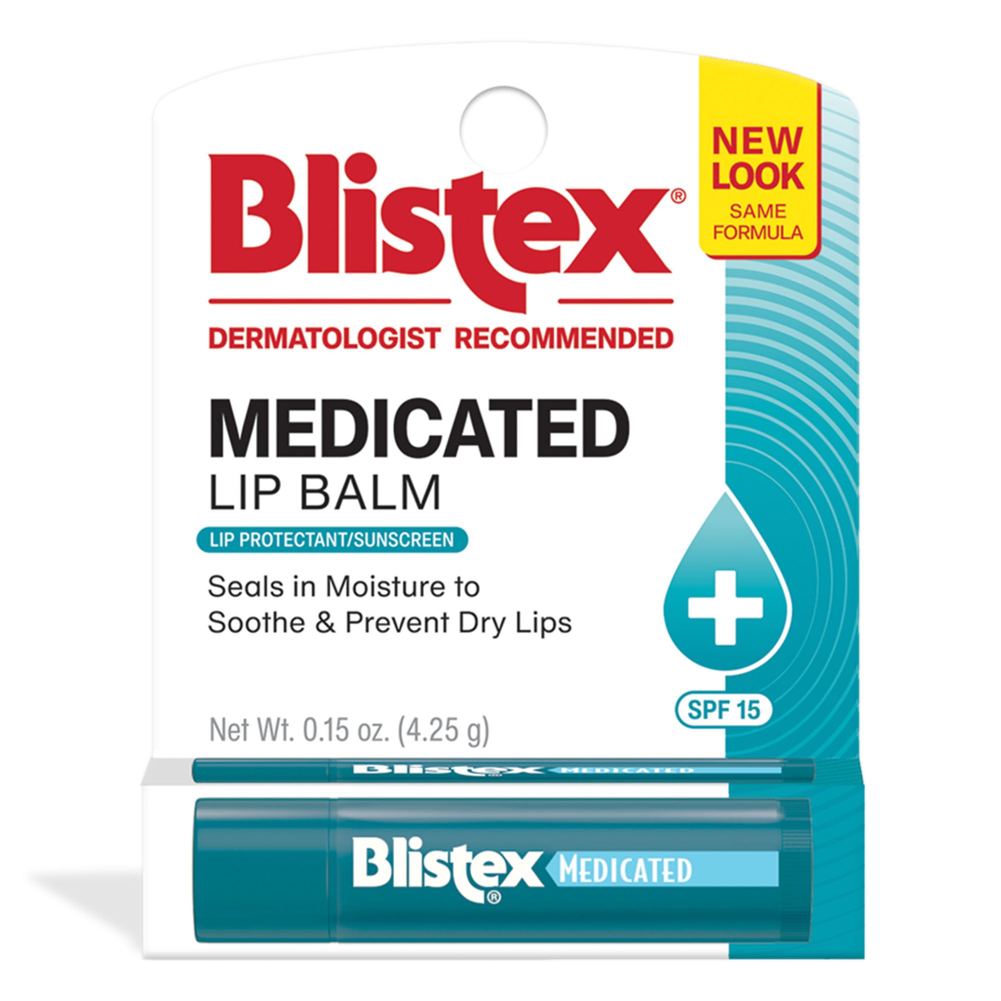 Blistex 04138822061 - Blistex® Medicated Lip Balm SPF 15 - 1/Each, 12/Carton