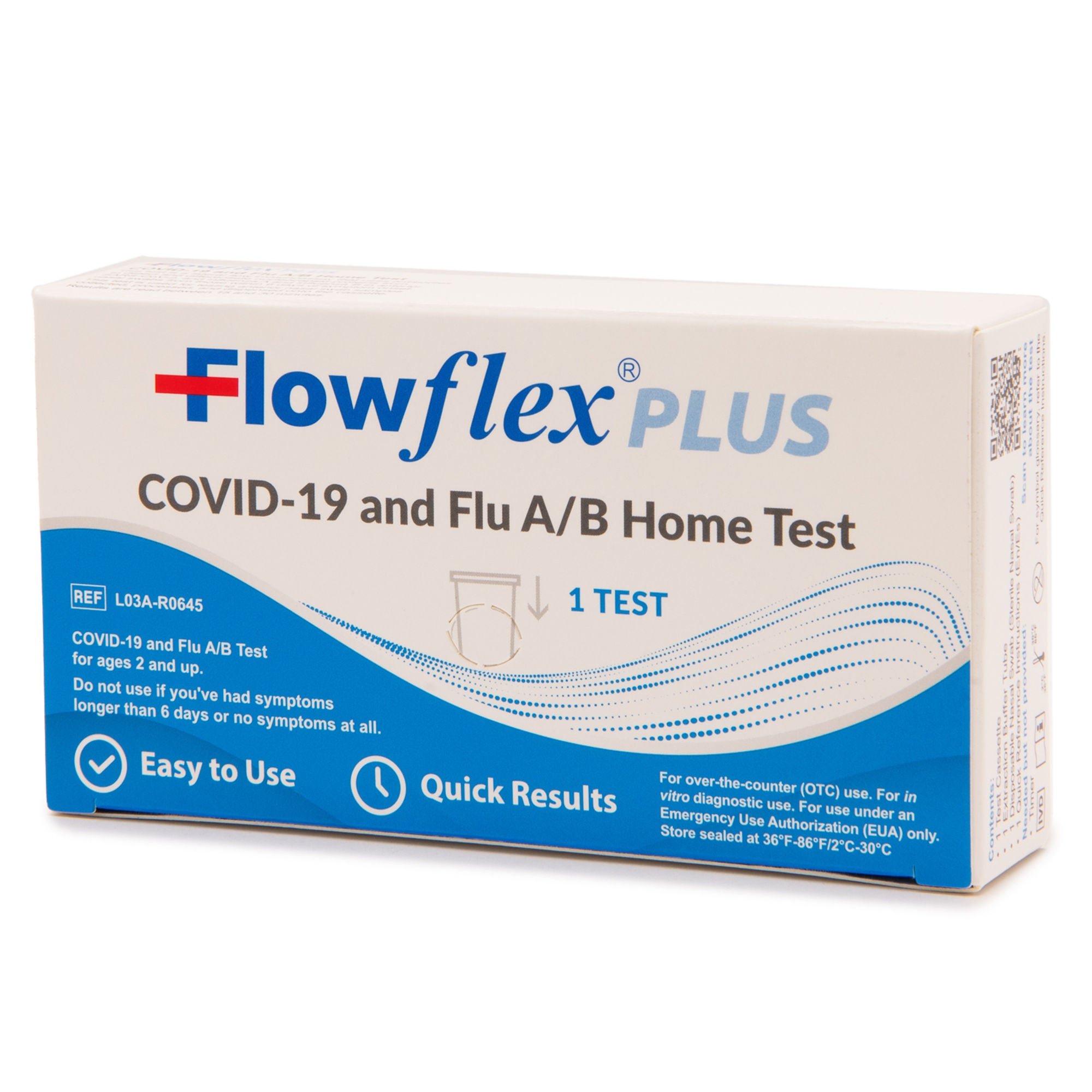 Acon Laboratories - L03A-R0645 Flowflex® Plus COVID-19 and Flu A/B Home Test
