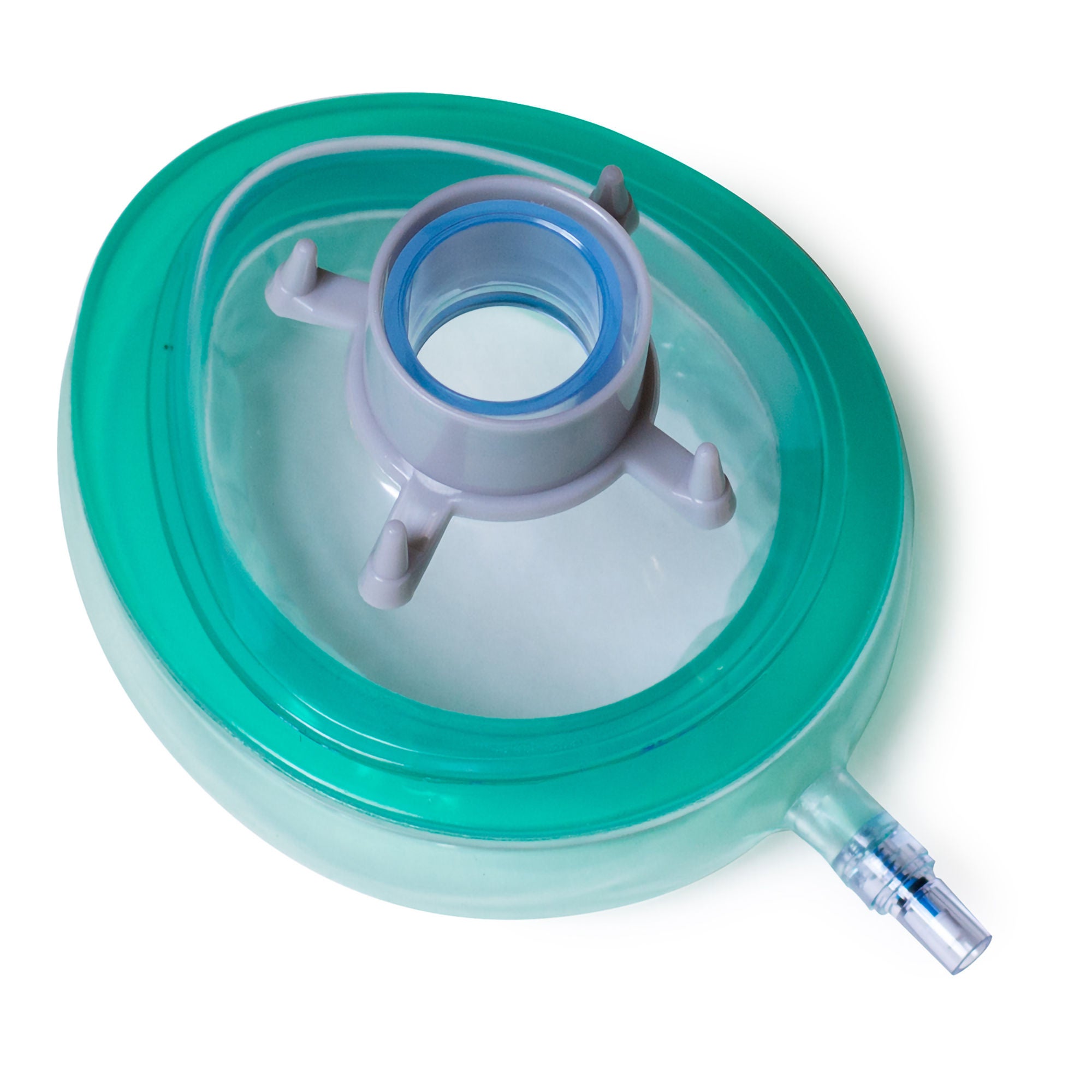 McKesson Brand - 712-GR Anesthesia Mask McKesson Elongated Style Adult Small Hook Ring