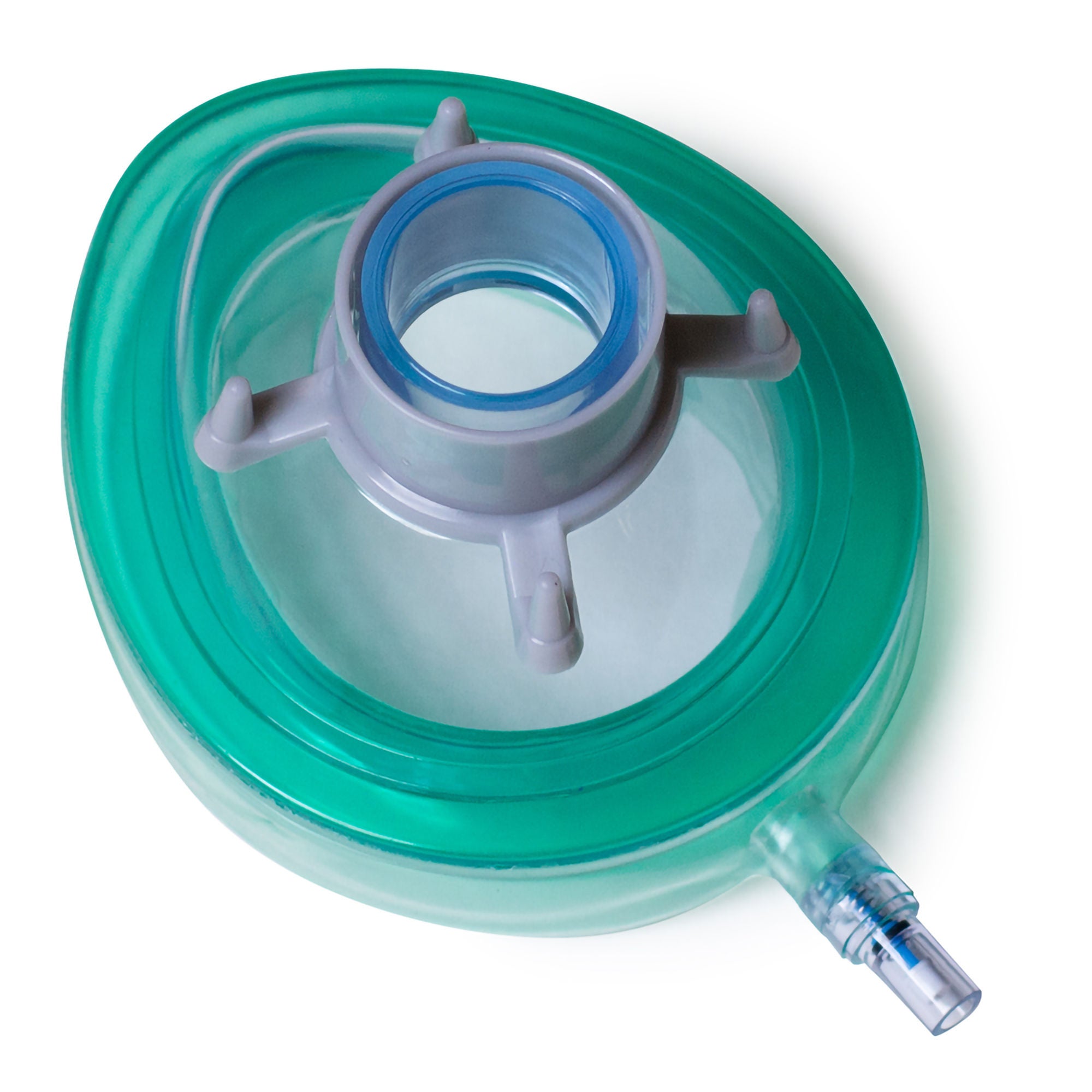 McKesson Brand - 713-GR Anesthesia Mask McKesson Elongated Style Pediatric One Size Fits Most Hook Ring