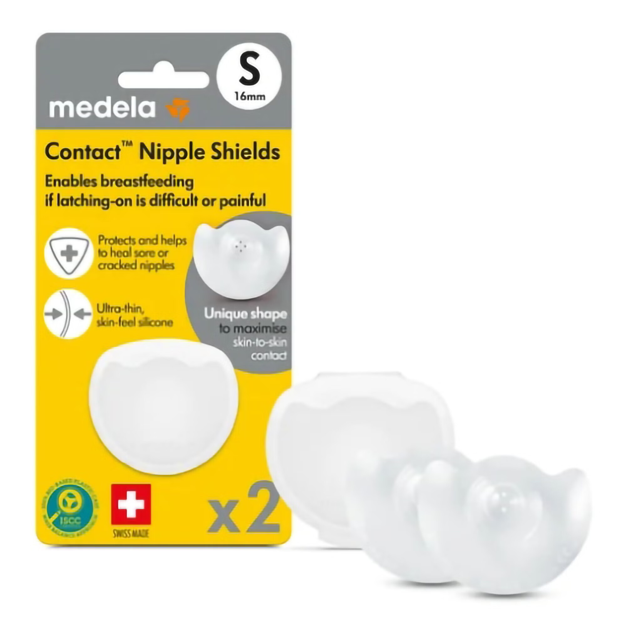 Medela - 101028963 Nipple Shield Medela® Contact™ 16 mm Silicone Reusable