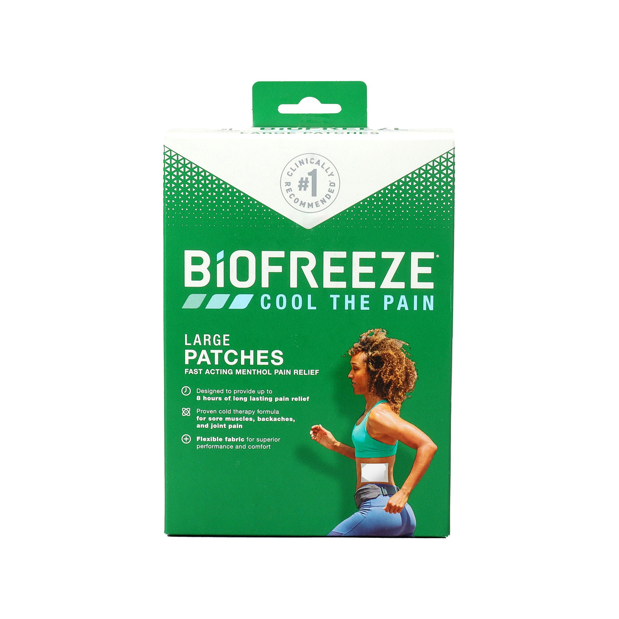 Boxout LLC - 3210136 Biofreeze® 5% Menthol Pain Relieving Patch