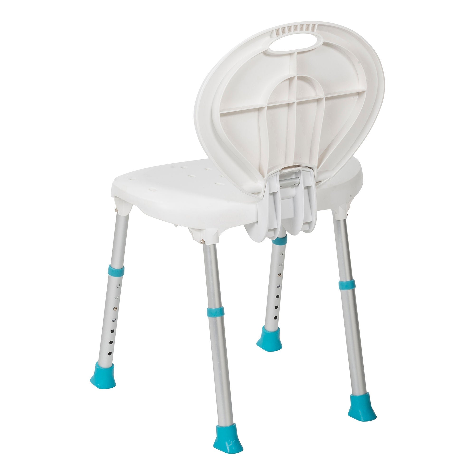 Drive DeVilbiss Healthcare - 770-525 Shower Chair AquaSense® Without Arms Aluminum Frame With Backrest 19-3/4 Inch Seat Width 250 lbs. Weight Capacity