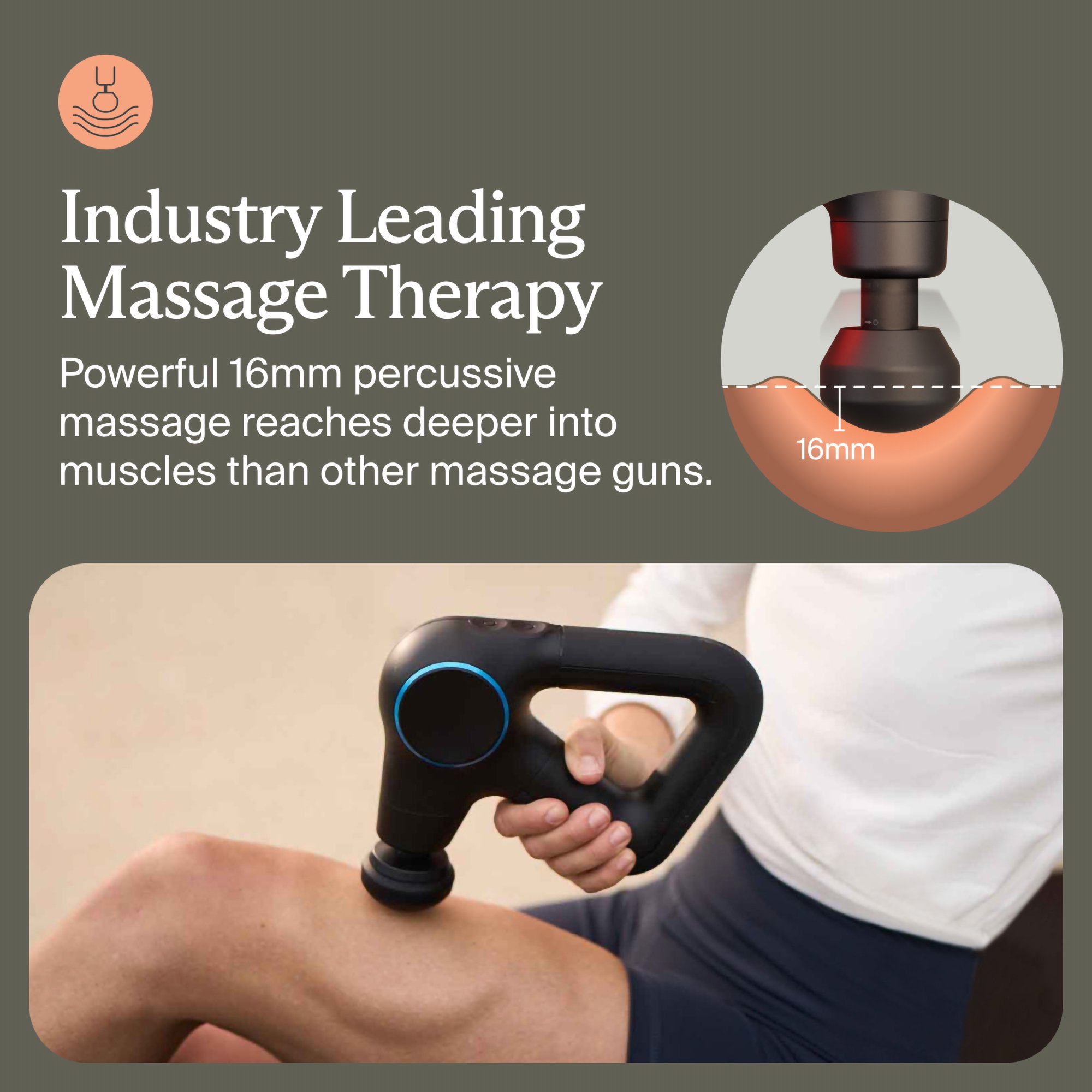 Therabody Inc TG0004116-1A10 - Theragun Prime™ Plus Hand-Held Massager - 1/Each