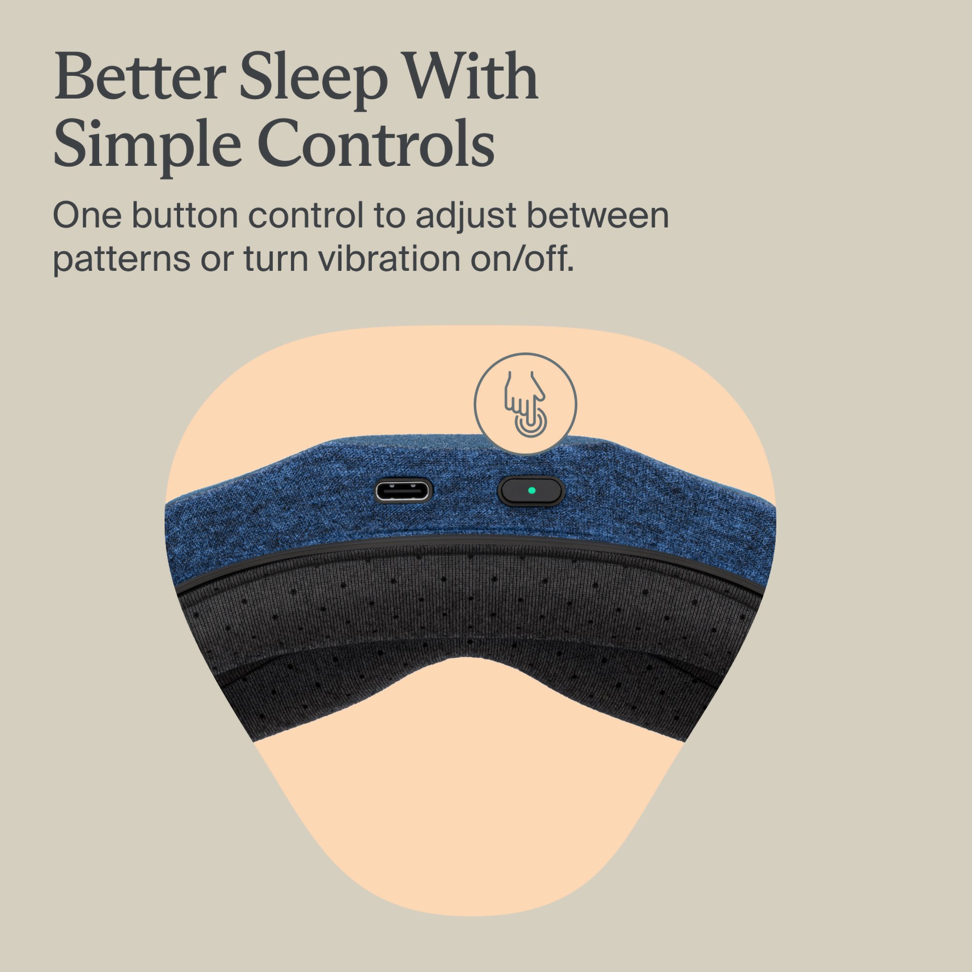 Therabody Inc SM0004081-1A30 - Therabody Therapeutic Sleep Mask - 1/Each