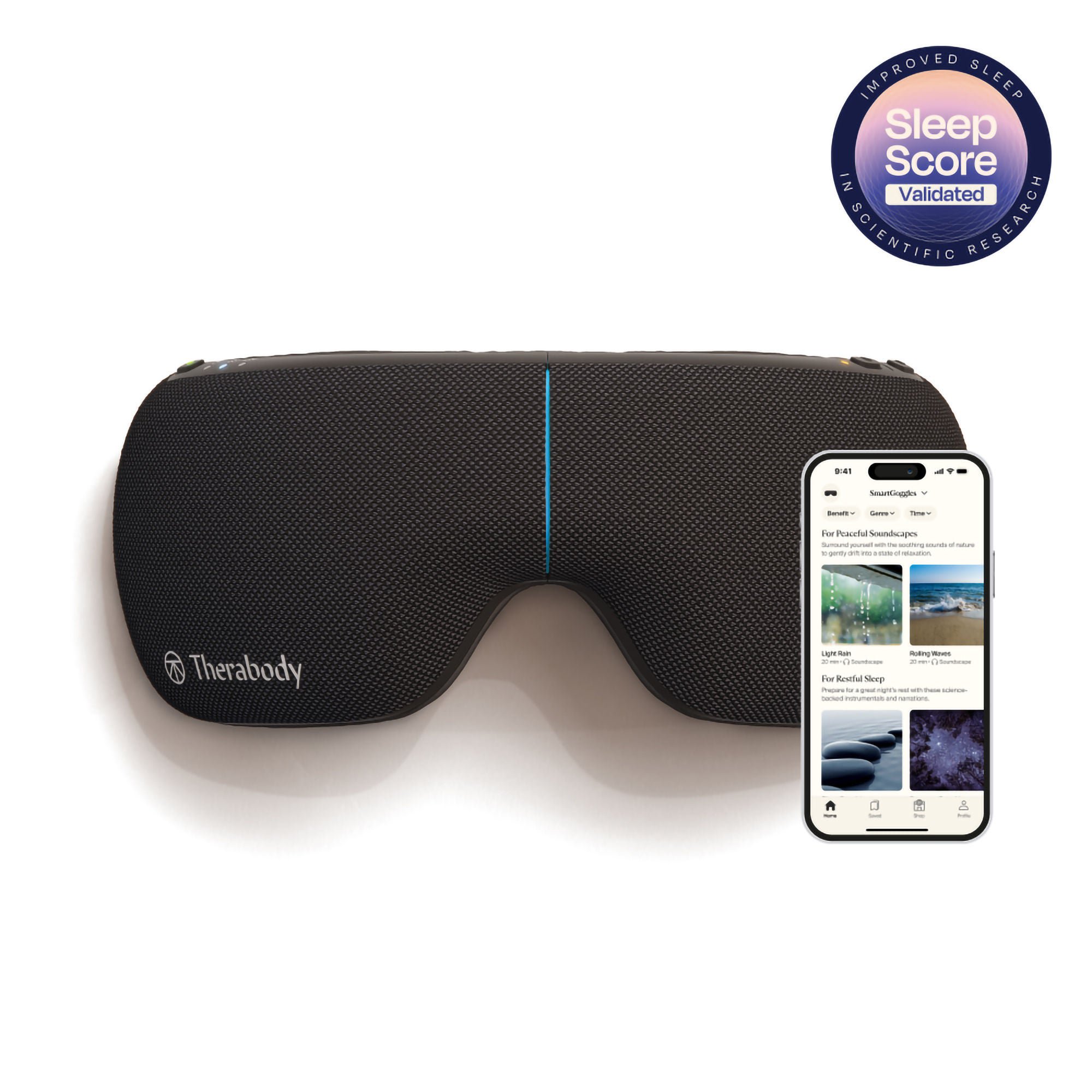 Therabody Inc - SG0004133-1A10 SmartGoggles 2 Therapeutic Eye Mask