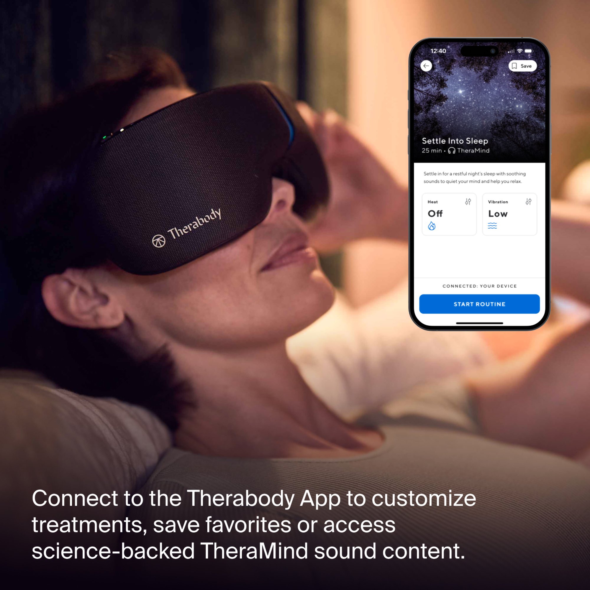 Therabody Inc SG0004133-1A10 - SmartGoggles 2 Therapeutic Eye Mask - 1/Each