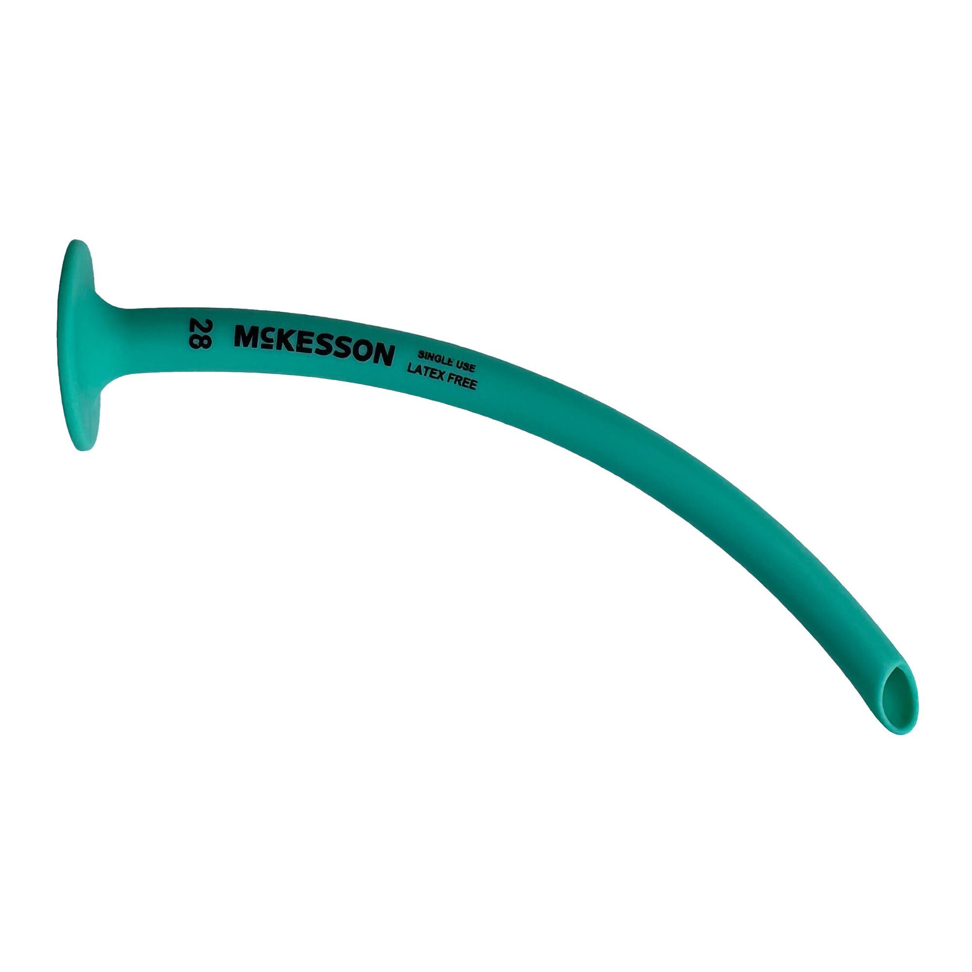 McKesson Brand - 159-SI-28 Nasopharyngeal Airway McKesson 28 Fr. Trumpet Style (Robertazzi) Silicone