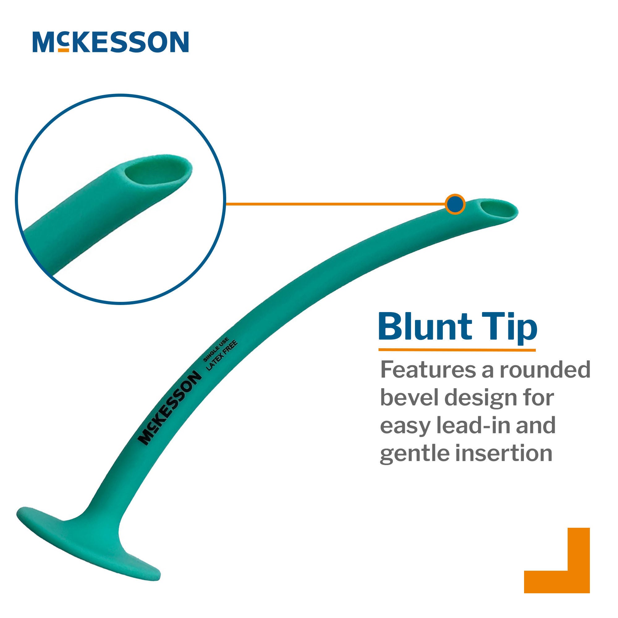 McKesson Brand - 159-SI-34 Nasopharyngeal Airway McKesson 34 Fr. Trumpet Style (Robertazzi) Silicone