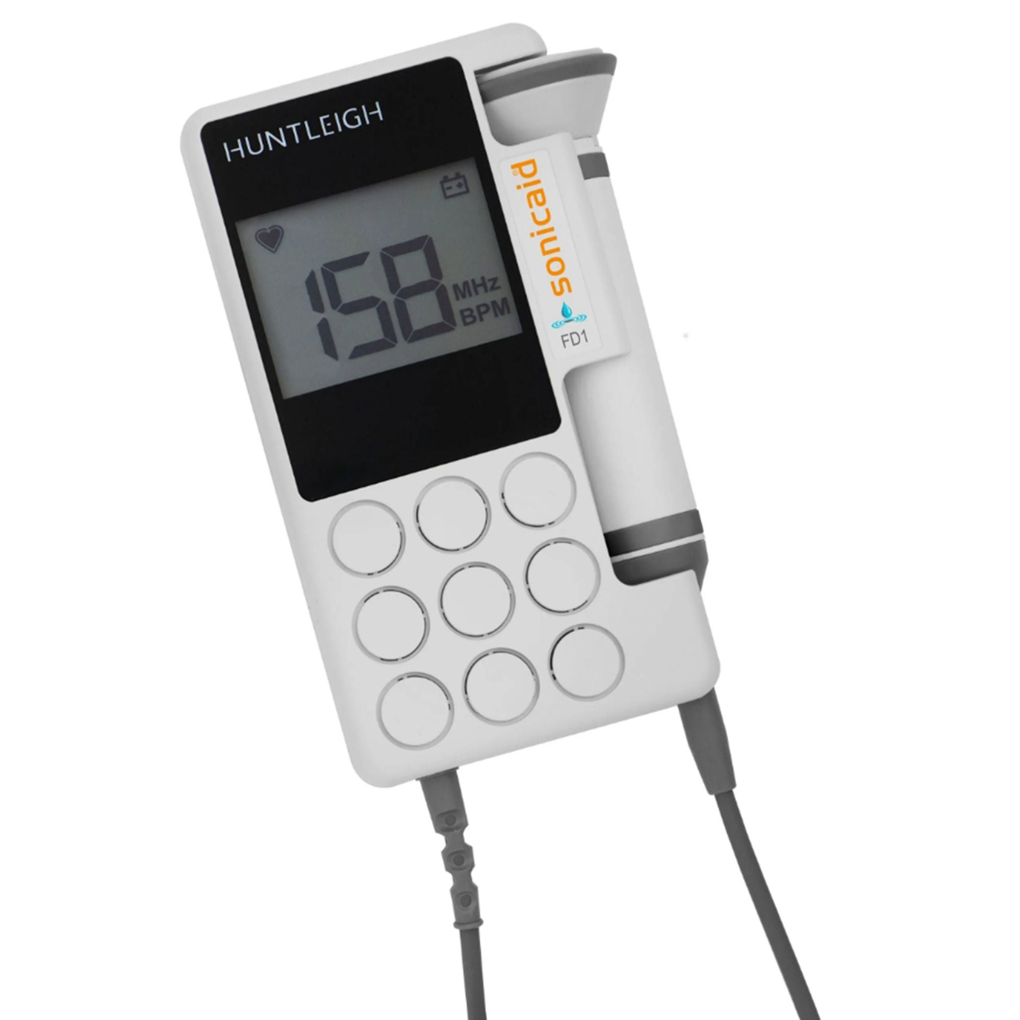 Arjo Inc - FD1-USA Handheld Doppler Sonicaid® LCD Display Obstetric Probe 2 MHz Frequency
