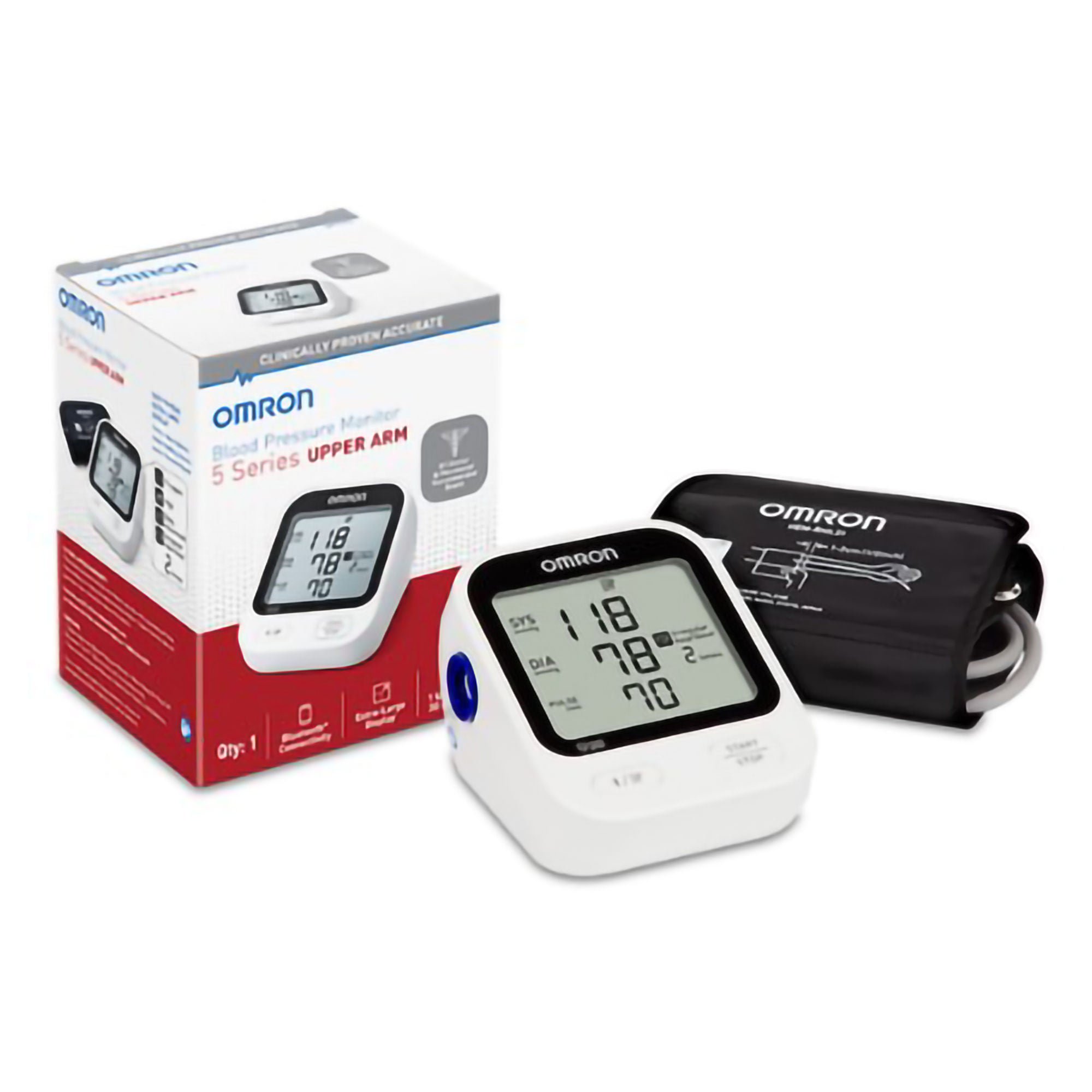 Emerson Healthcare - BP7255 5 Series® Home Automatic Digital Blood Pressure Monitor