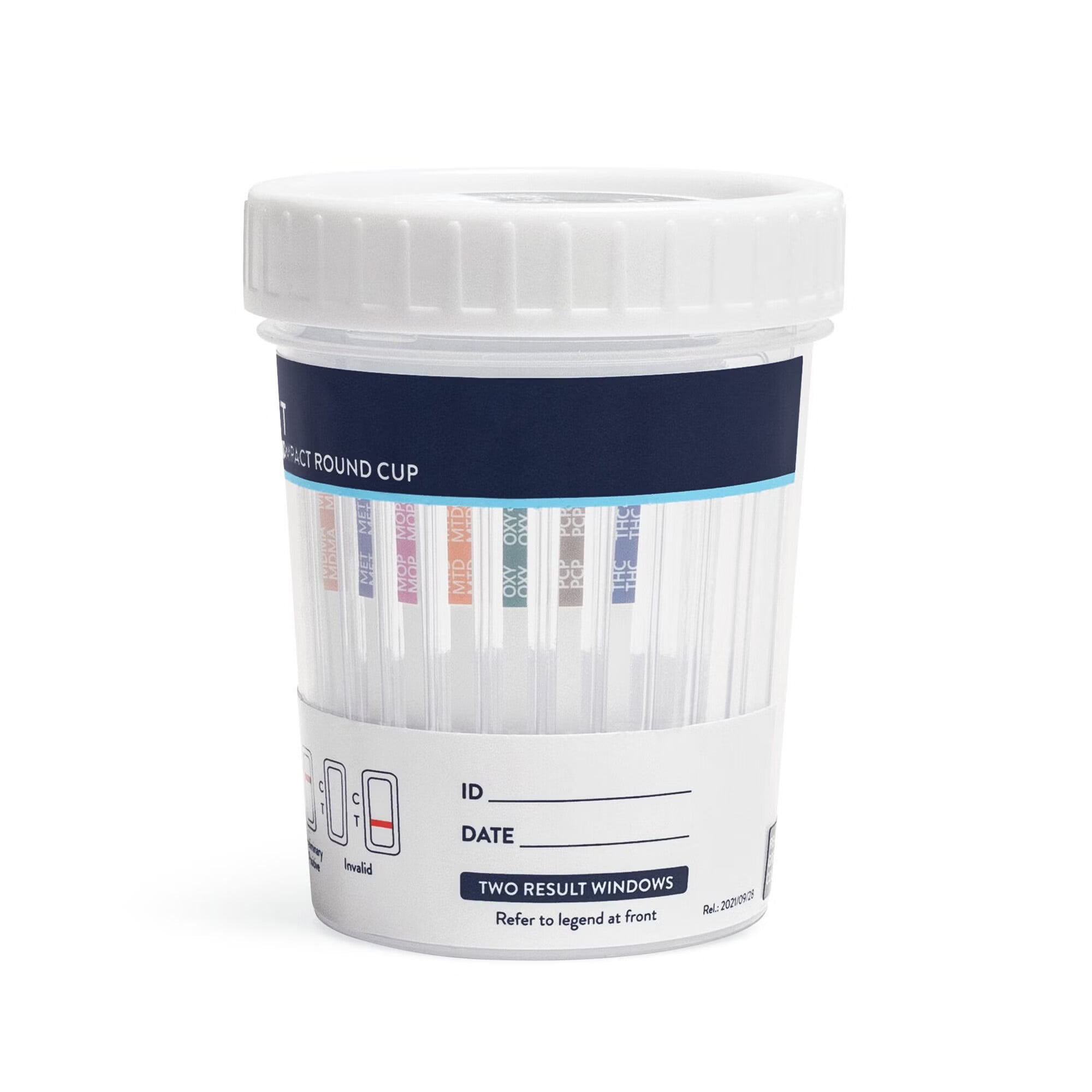 Abbott Rapid Dx North America LLC - ABTDUAW114705E Drugs of Abuse Test Kit iScreen® DX AMP500, BAR300, BUP10, BZO300, COC150, FTY1, mAMP/MET500, MDMA500, MOP300, MTD300, OXY100, PCP25, TCA1000, THC50 (CR, pH, OX) 25 Tests CLIA Waived