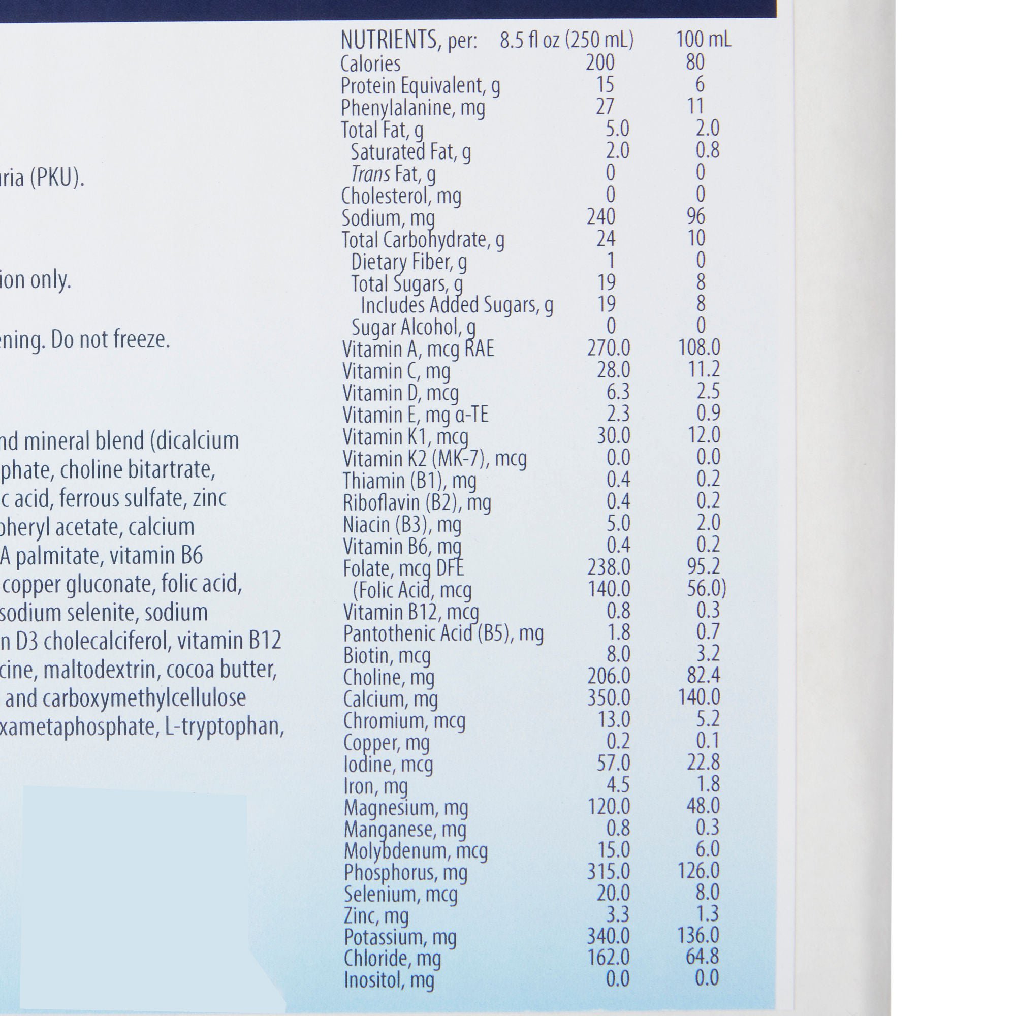 Cambrooke Therapeutics - 35084 Oral Supplement Glytactin® RTD 15 Original Flavor Liquid 8.3 oz. Carton