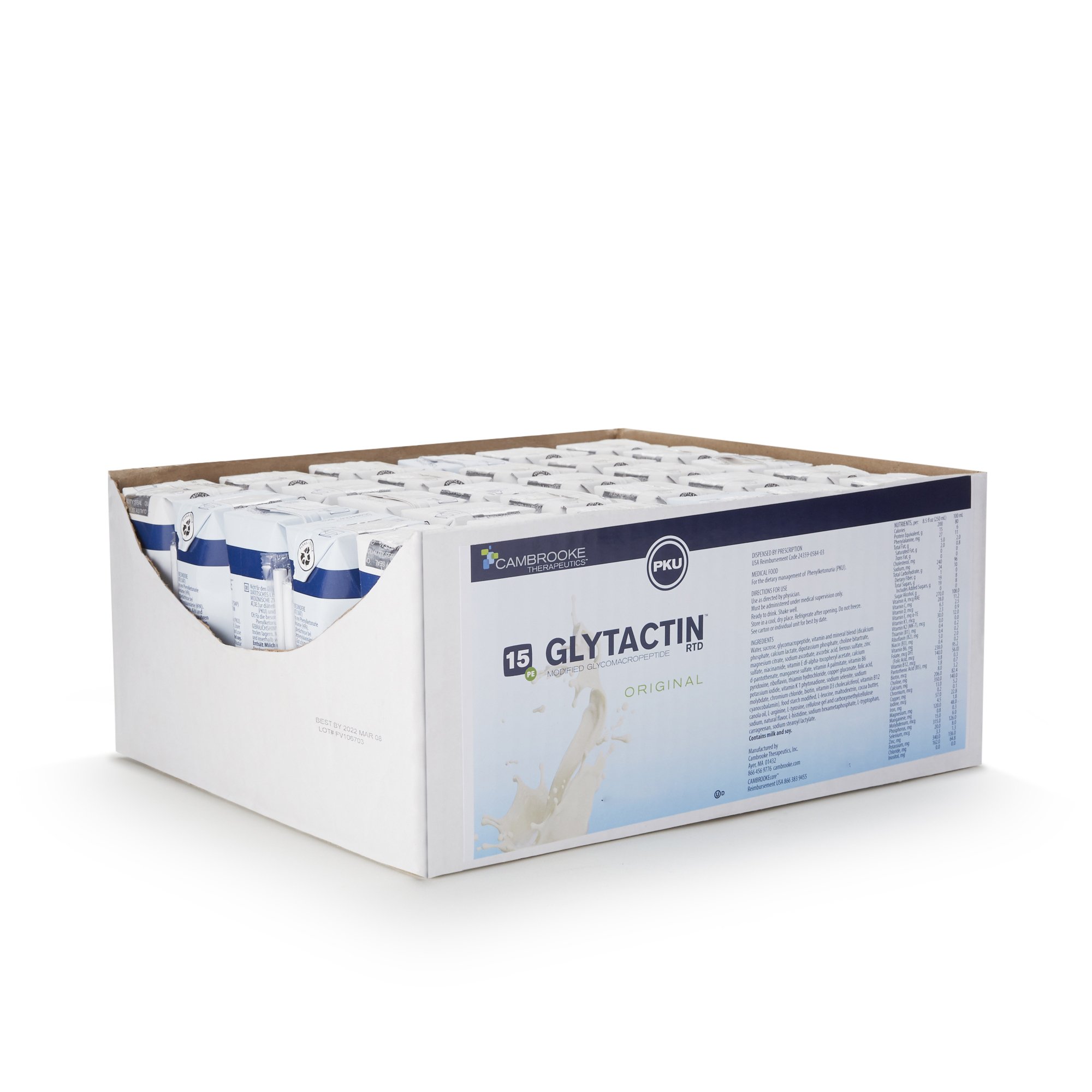 Glytactin RTD 15 Oral Supplement 35084 by Cambrooke Therapeutics