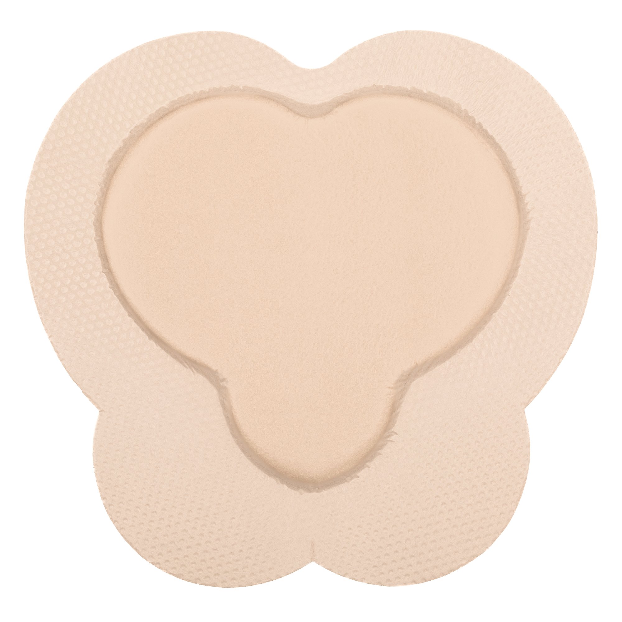 Focus Health Group - 30099S Foam Dressing ZeniFOAM Gentle Border 9 X 9 Inch With Border Waterproof Backing Silicone Face and Border Sacral Sterile