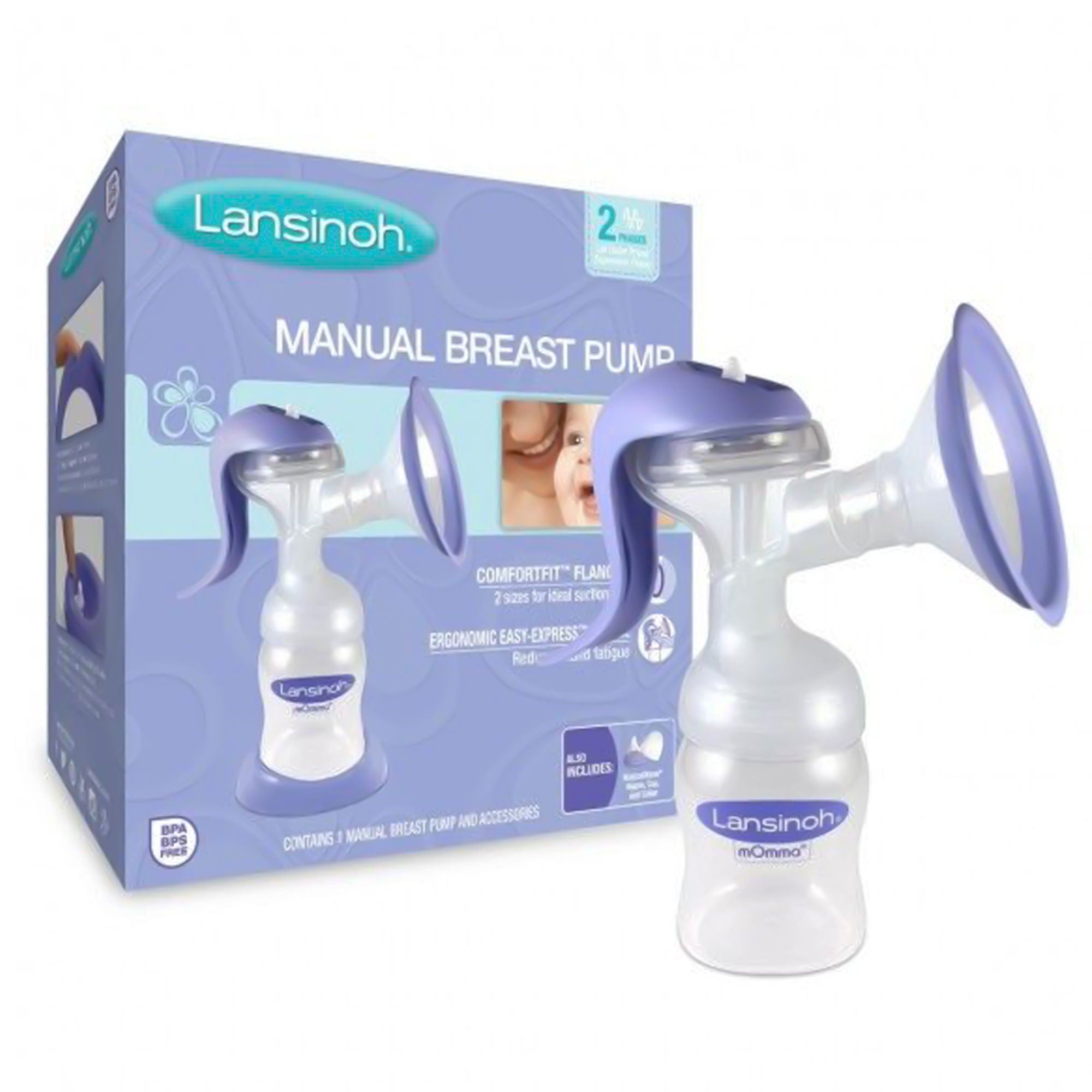 Emerson Healthcare - 50520 Manual Breast Pump Kit Lansinoh®
