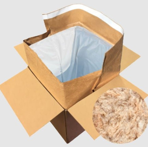 Coldkeepers LLC - KP-12CU-PL10UP-G090 Insulated Shipper Liner Coldkeepers® 12 X 12 X 12 Inch For 12 X 12 X 12 Inch Box