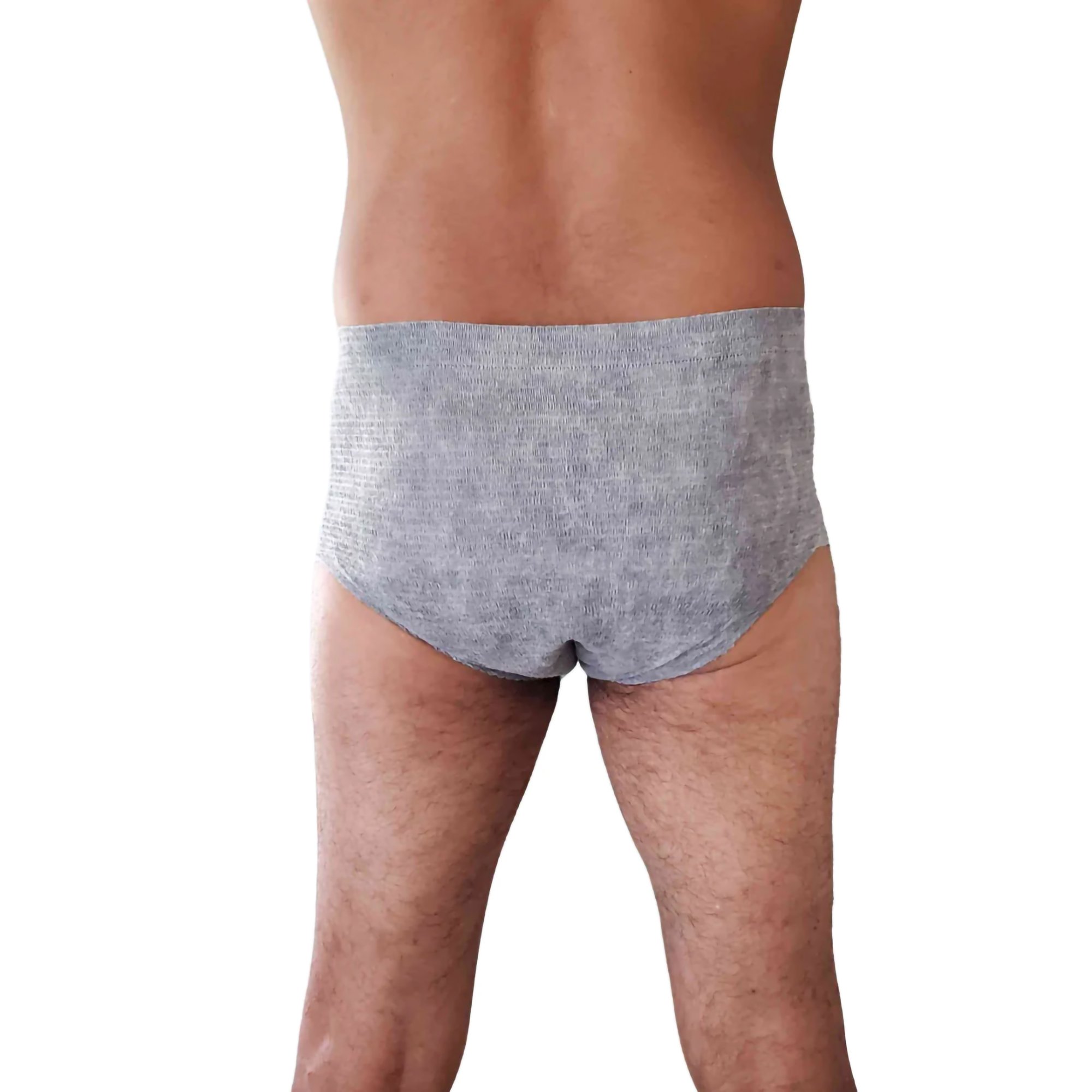 Valrico LLC 195 - Nexwear Men's Pull-On Absorbent Underwear, Small/Medium, Gray - 15/Pack, 60/Case
