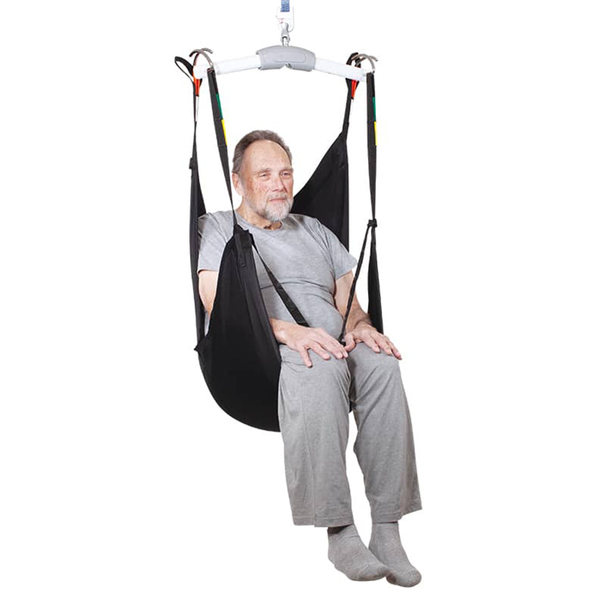 Span America - 8E4330 Patient Sling Comfort Care 6 Point Cradle With Head Support Loop Attachment Large 625 lbs. Weight Capacity