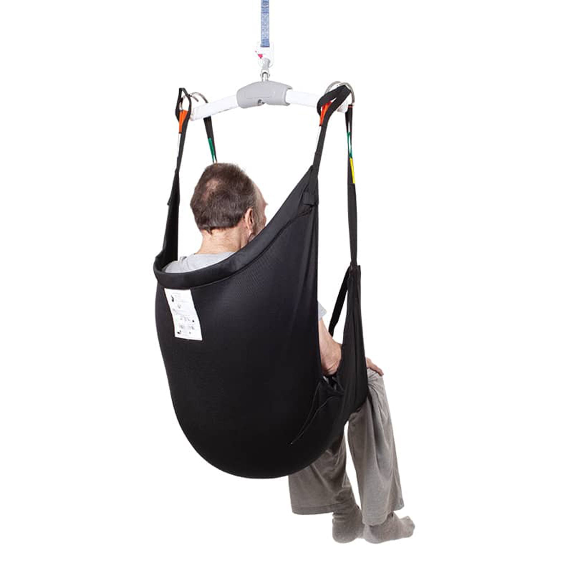 Span America - 8E4330 Patient Sling Comfort Care 6 Point Cradle With Head Support Loop Attachment Large 625 lbs. Weight Capacity