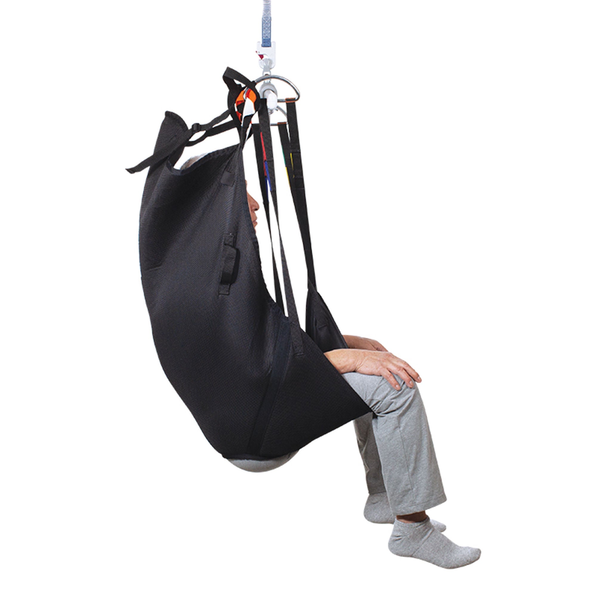 Span America - 8A4430 Patient Sling Universal 6 Point Cradle With Head Support Loop Attachment Medium 625 lbs. Weight Capacity