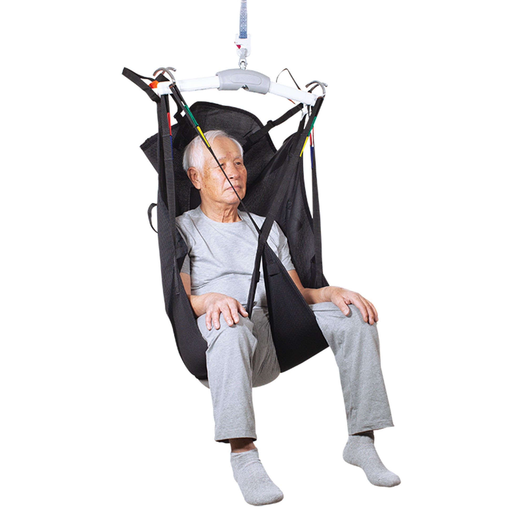 Span America - 8A4330 Patient Sling Universal 6 Point Cradle With Head Support Loop Attachment Large 625 lbs. Weight Capacity