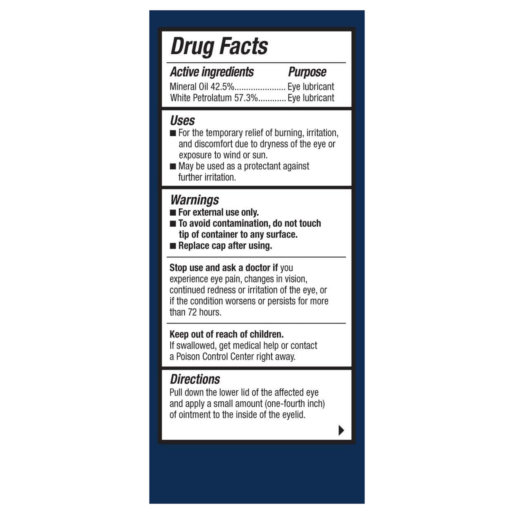 Allergan Pharmaceutical 00023066704 - Refresh P.M.® Lubricant Eye Ointment, 0.12-ounce Dropper Bottle - 1/Each
