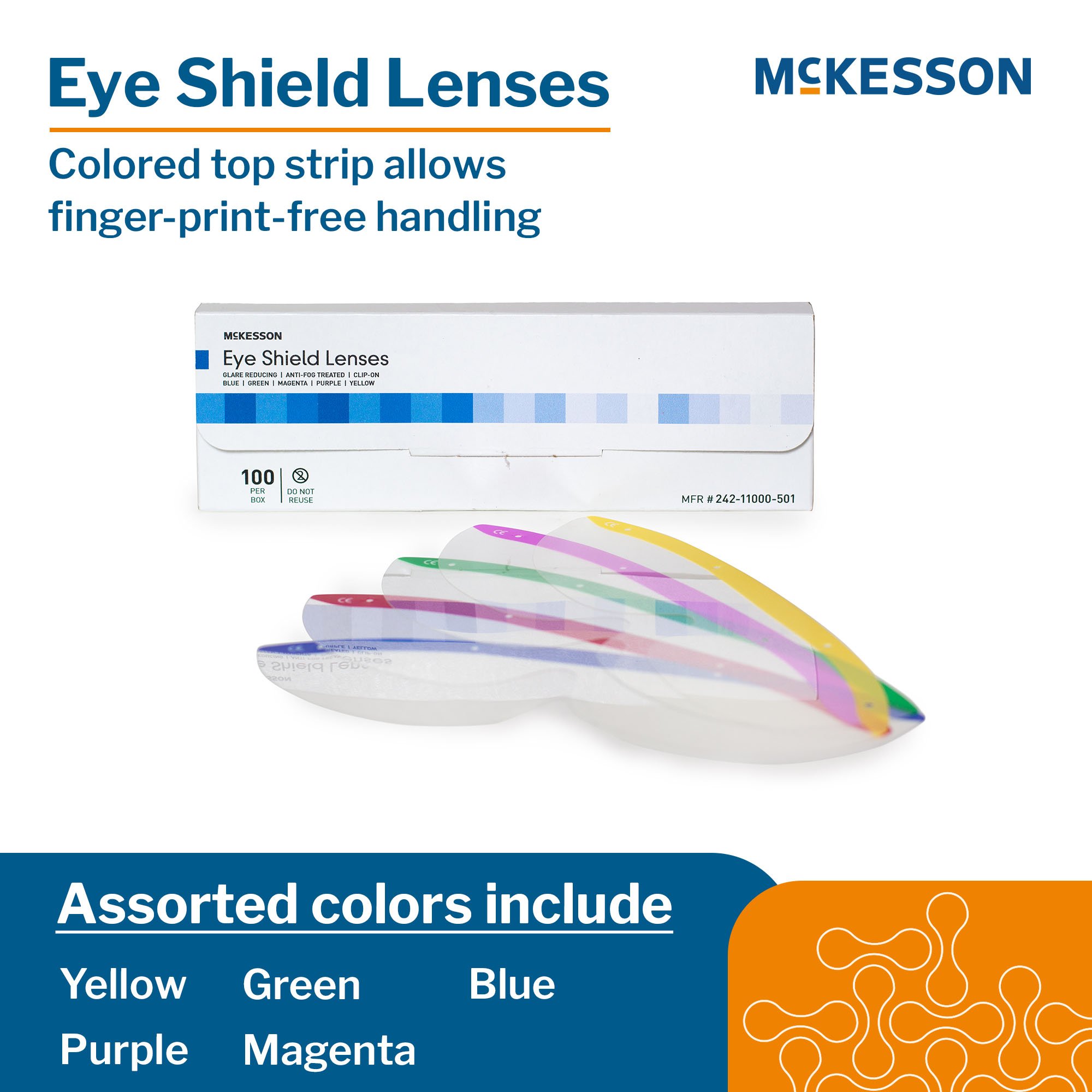 McKesson Replacement Eye Shield Lens 242-11000-501 by McKesson Brand
