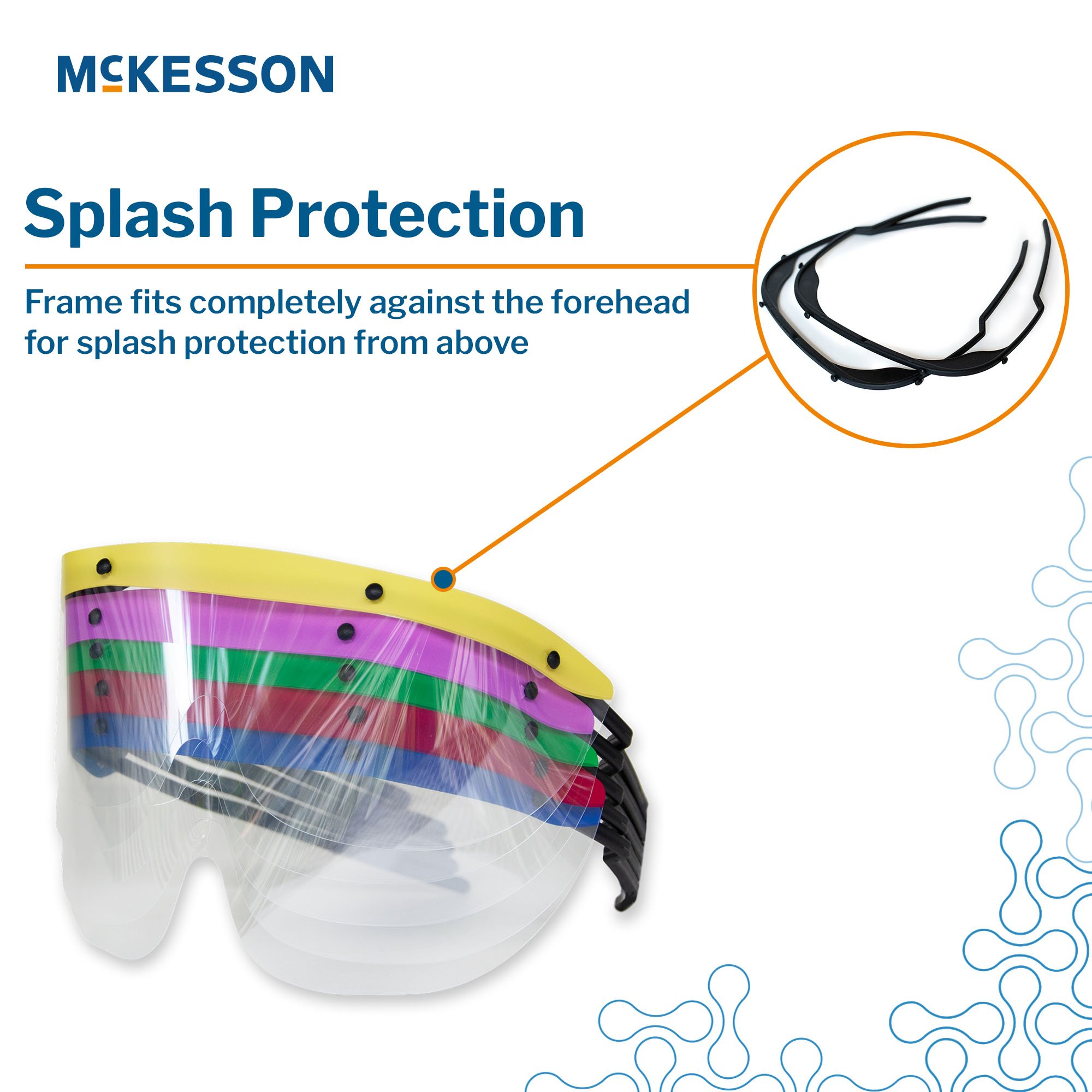 McKesson Eye Shield with Dispenser 242-11000-506 by McKesson Brand