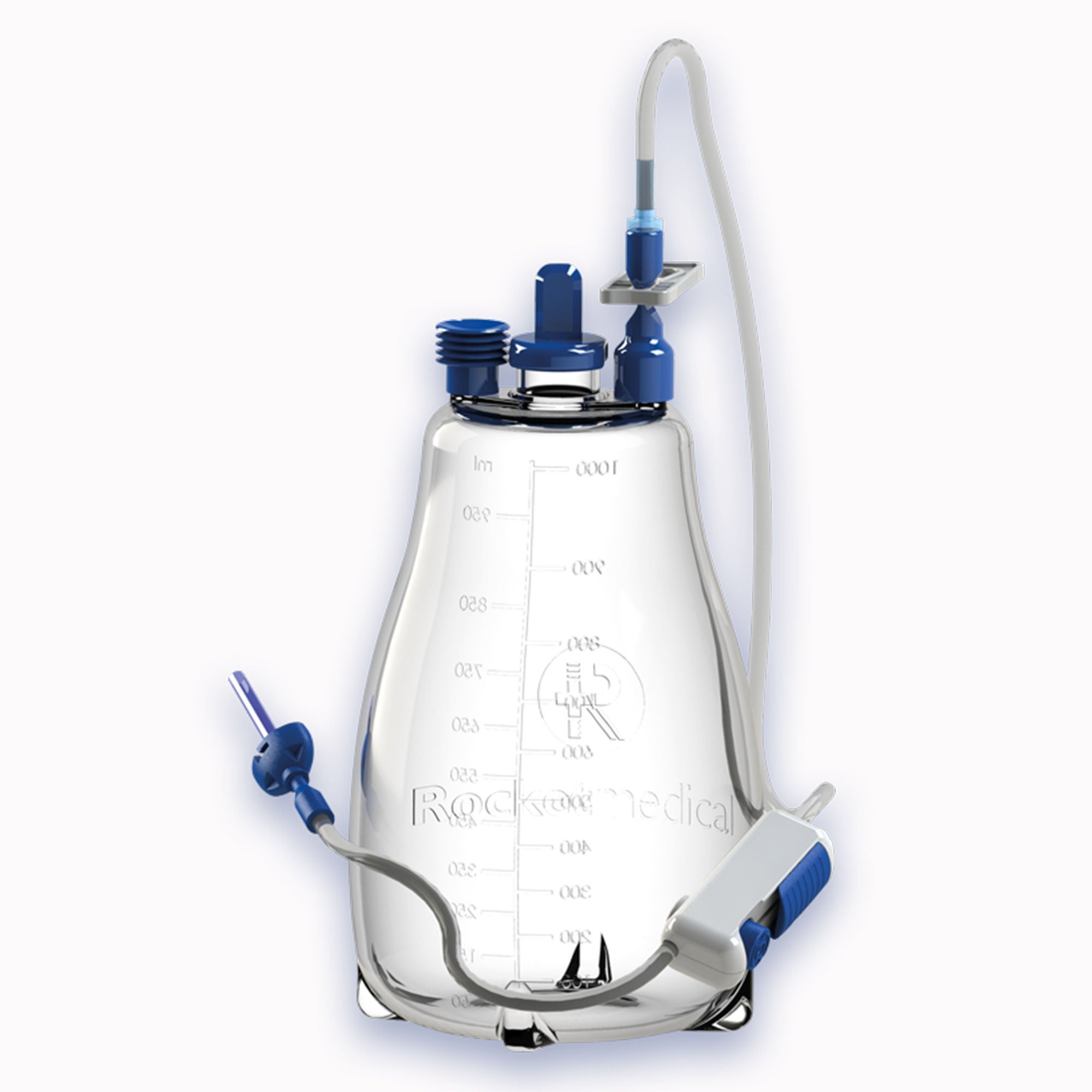 Rocket Medical - R51411-00-00 Drainage Bottle Rocket® IPC For Rocket IPC Indwelling Pleural / Peritoneal Catheters